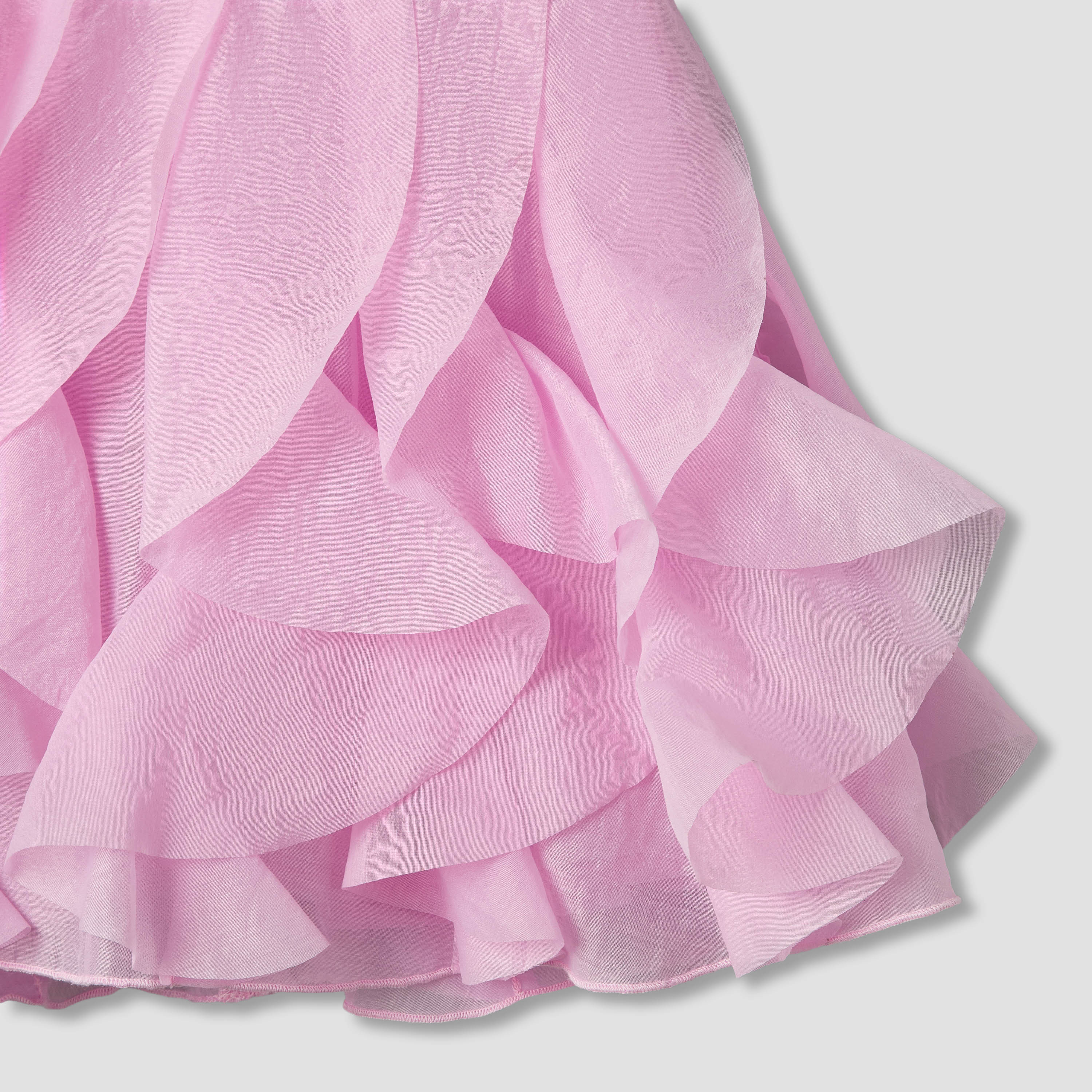 Juniors Round Neck Sleeveless Dress with Ruffles-baby-girls-clothing-dressesandjumpsuits-image-5