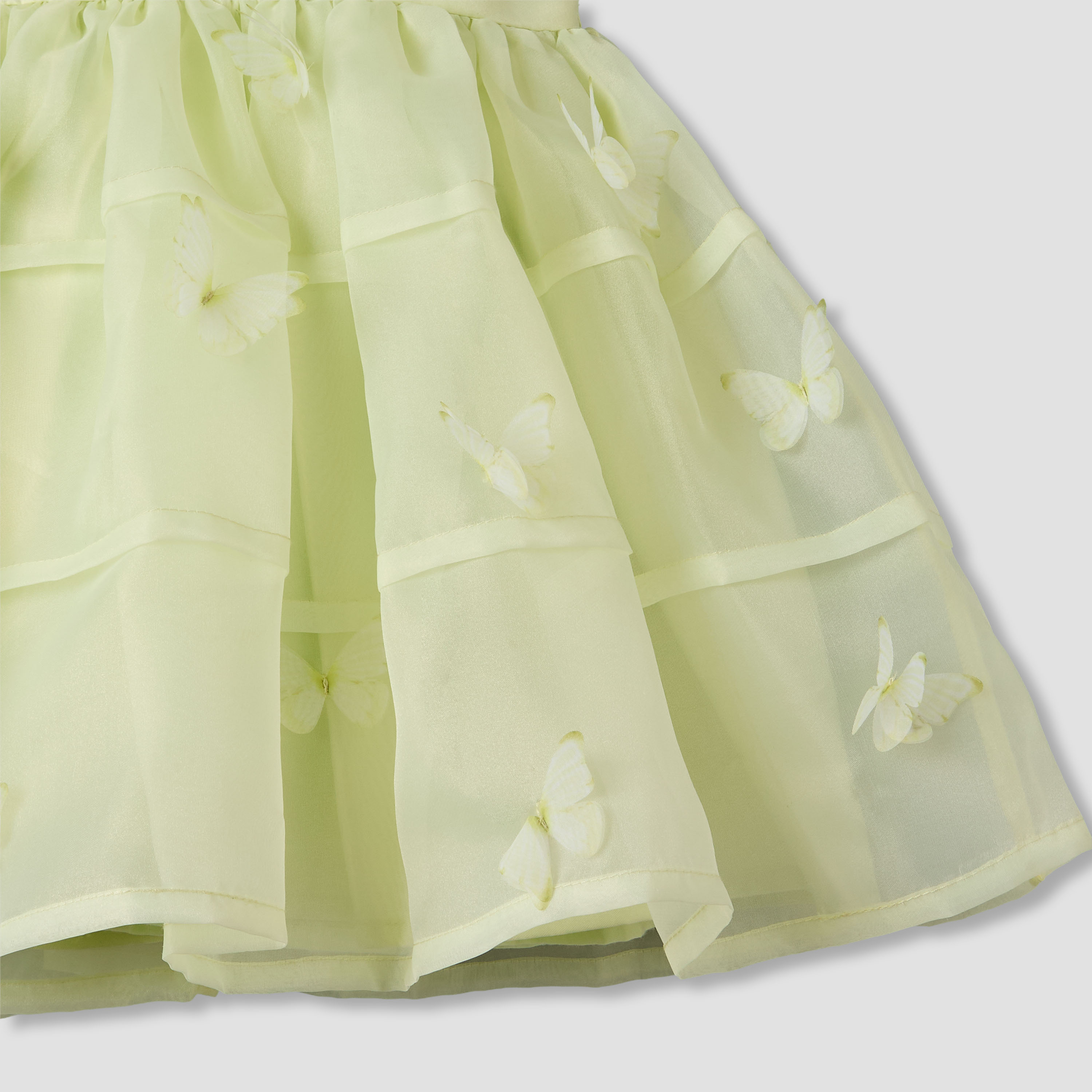 Juniors Round Neck Sleeveless A-line Dress with Butterfly Applique Detail-baby-girls-clothing-dressesandjumpsuits-image-5