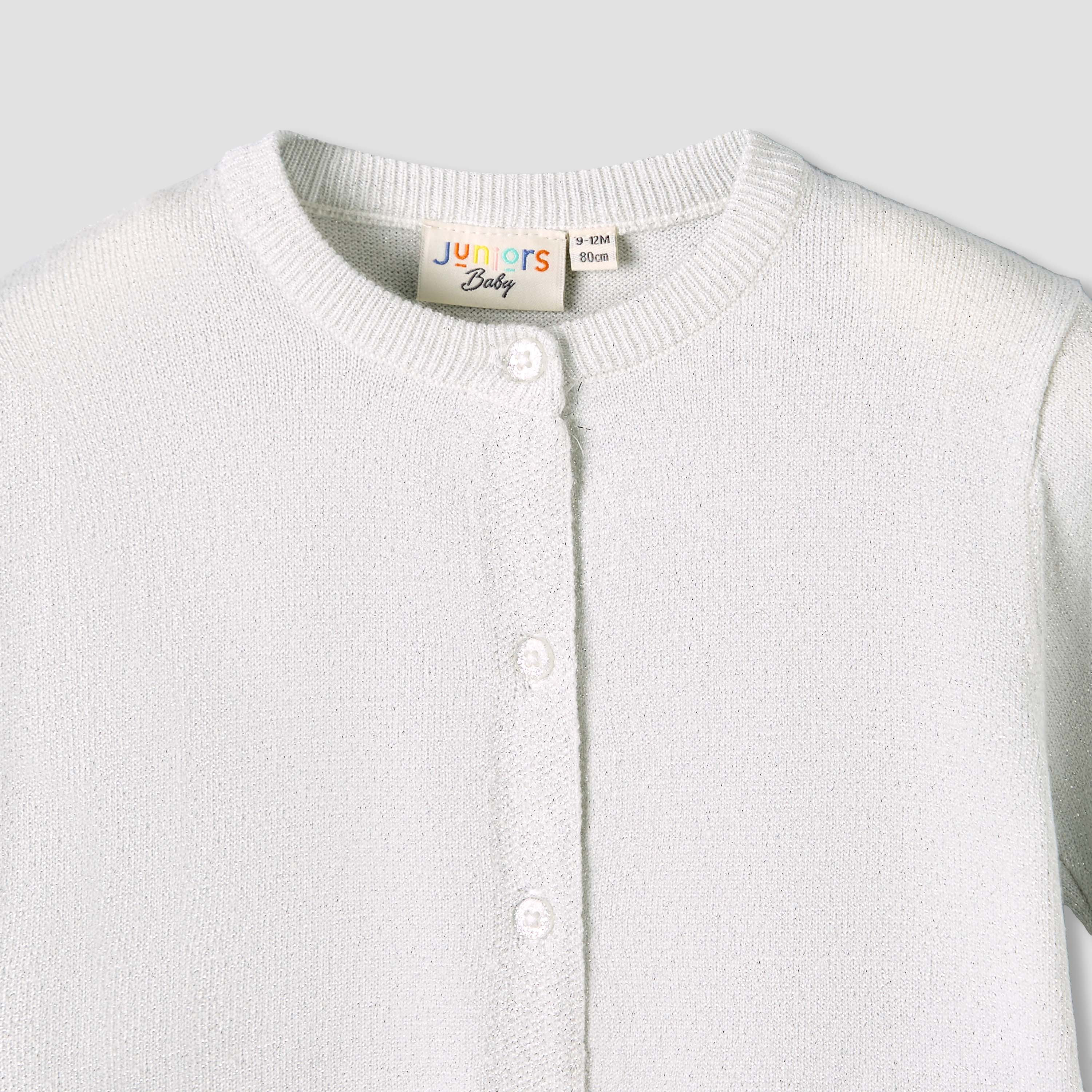 كارديجان بحواف مموجة وأكمام طويلة من جونيورز-baby-girls-clothing-jumpersandcardigans-image-2