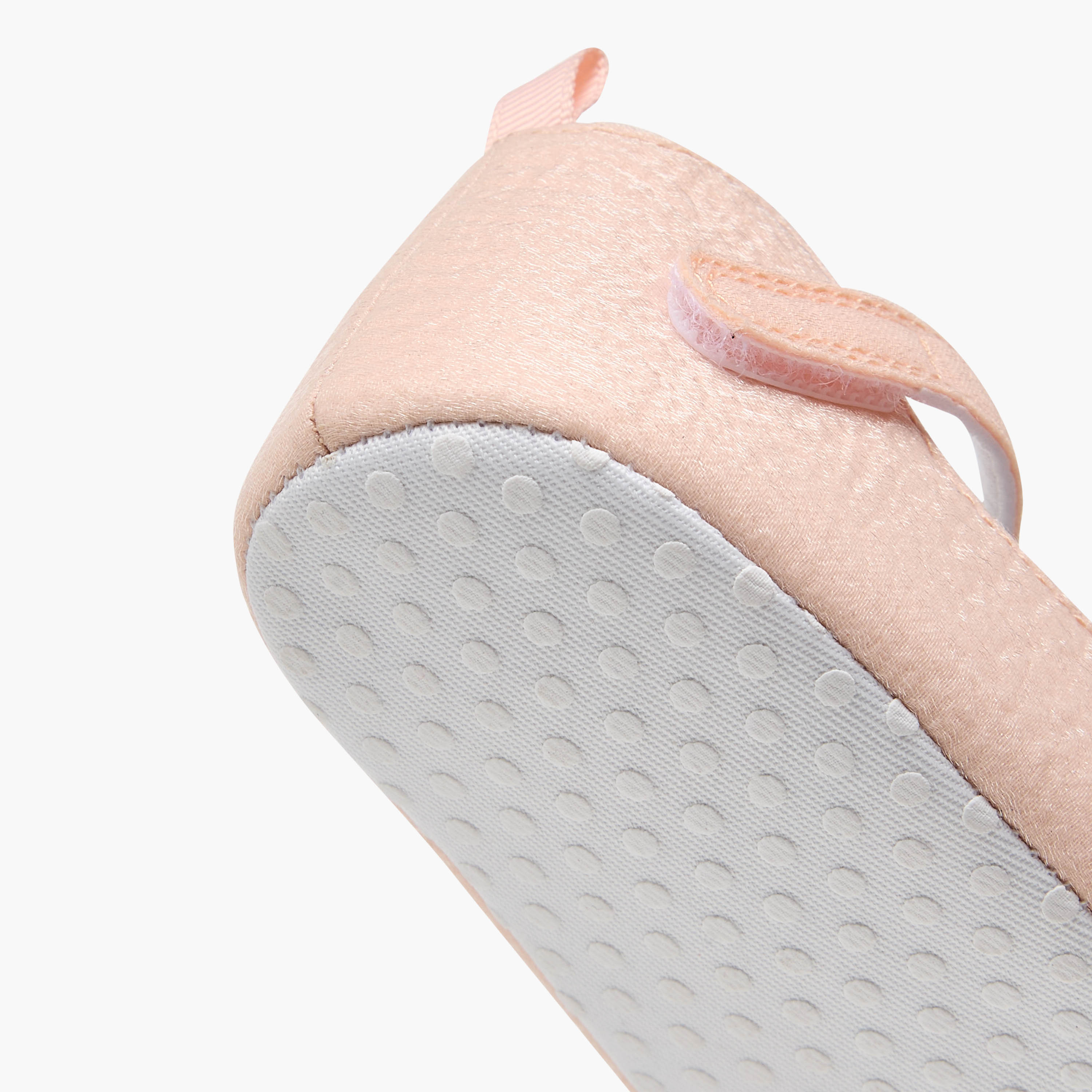 Juniors Booties with Floral Accent-baby-girls-shoes-booties-image-7