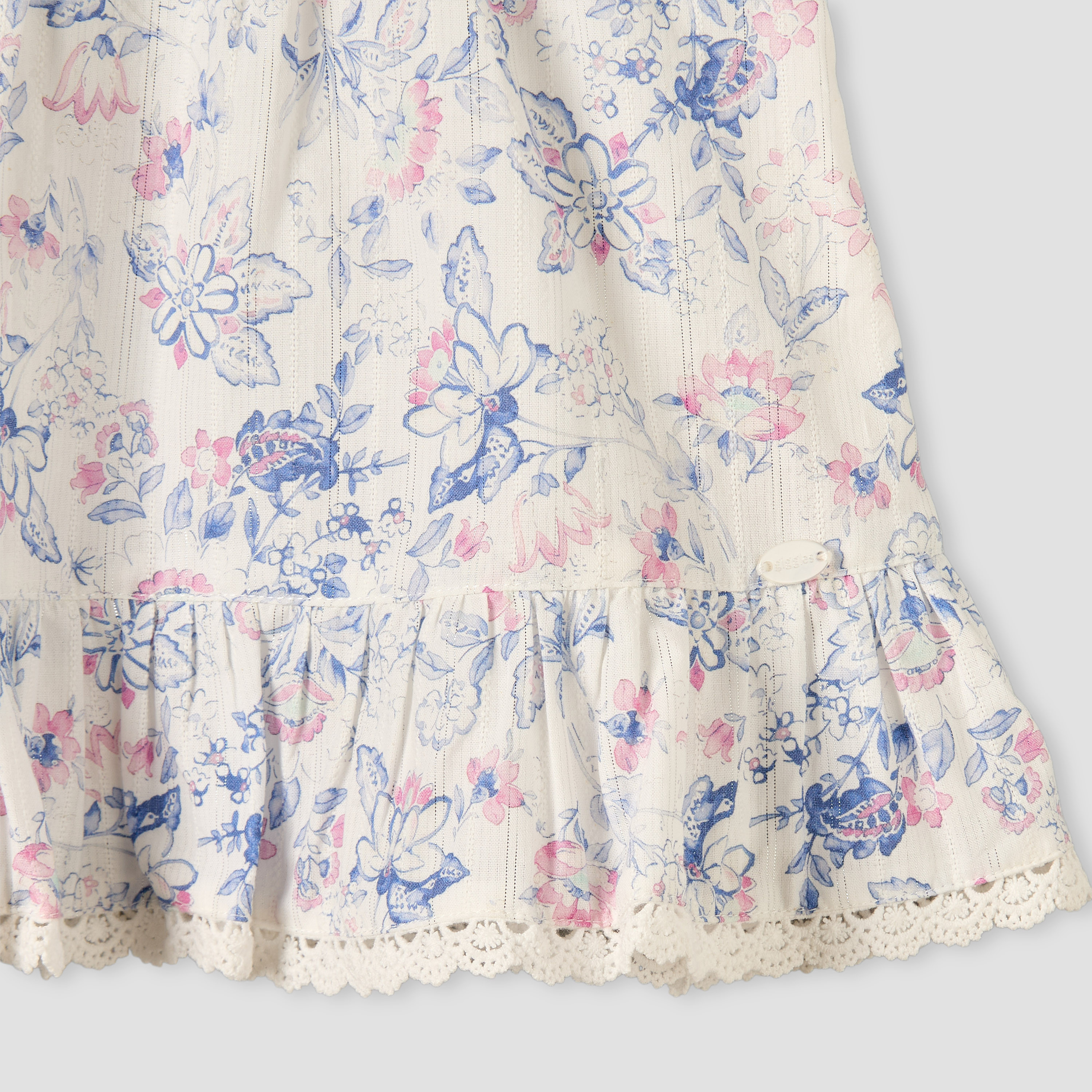 Giggles Ruffled Collar Sleeveless Top with Floral Print-baby-girls-clothing-blousesandshirts-image-5