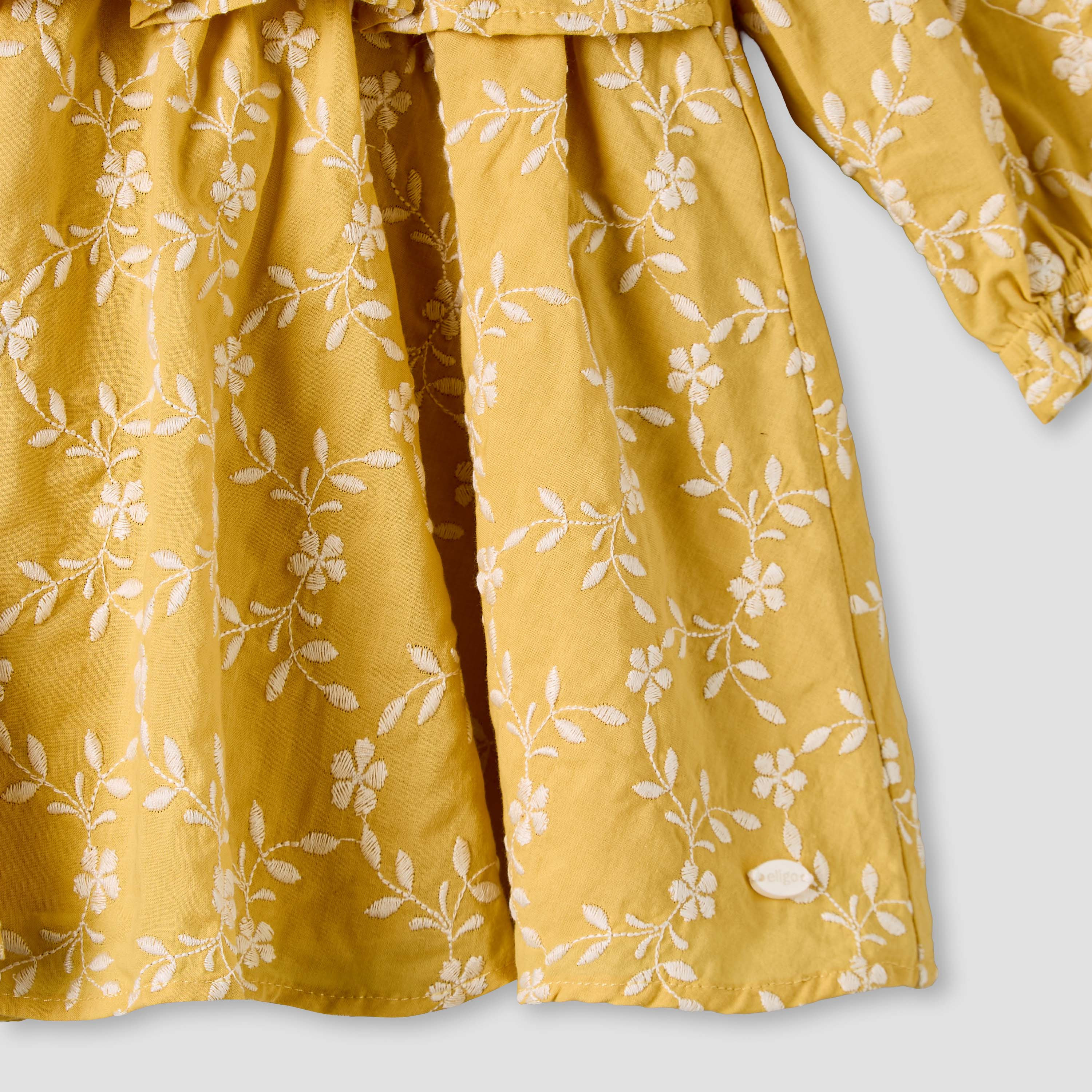 Giggles Round Neck Long Sleeve Dress with Hairband-baby-girls-clothing-dressesandjumpsuits-image-6