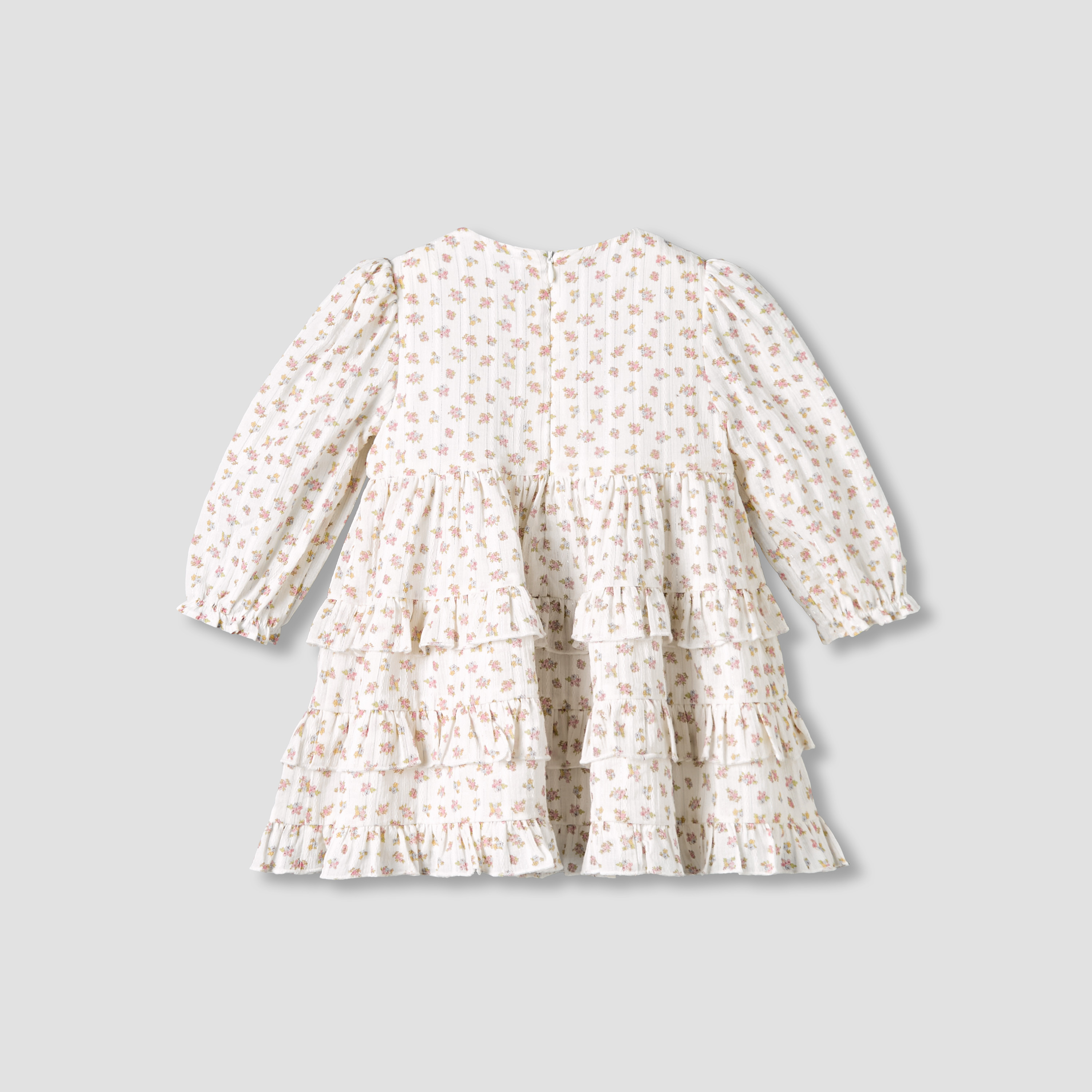 Giggles Round Neck Long Sleeve Dress with Hairband-baby-girls-clothing-dressesandjumpsuits-image-3