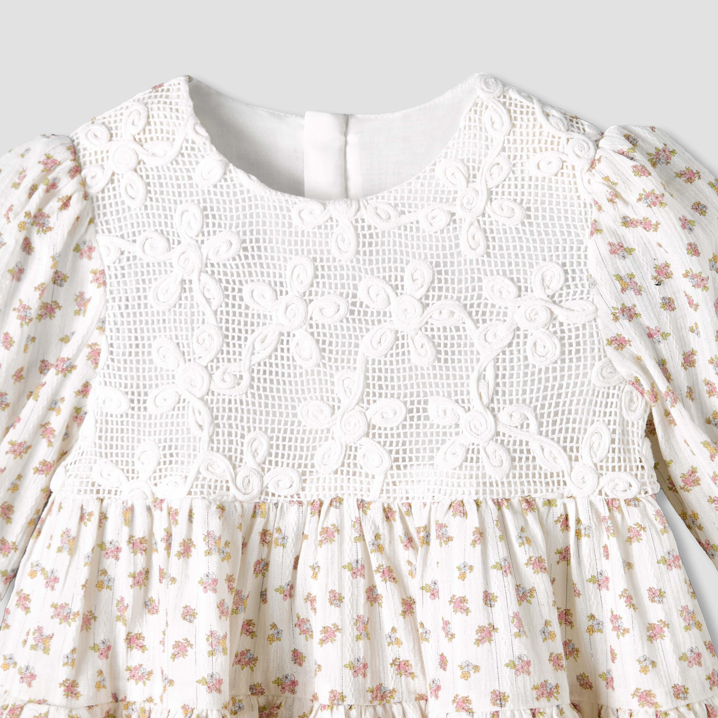Giggles Round Neck Long Sleeve Dress with Hairband-baby-girls-clothing-dressesandjumpsuits-image-5