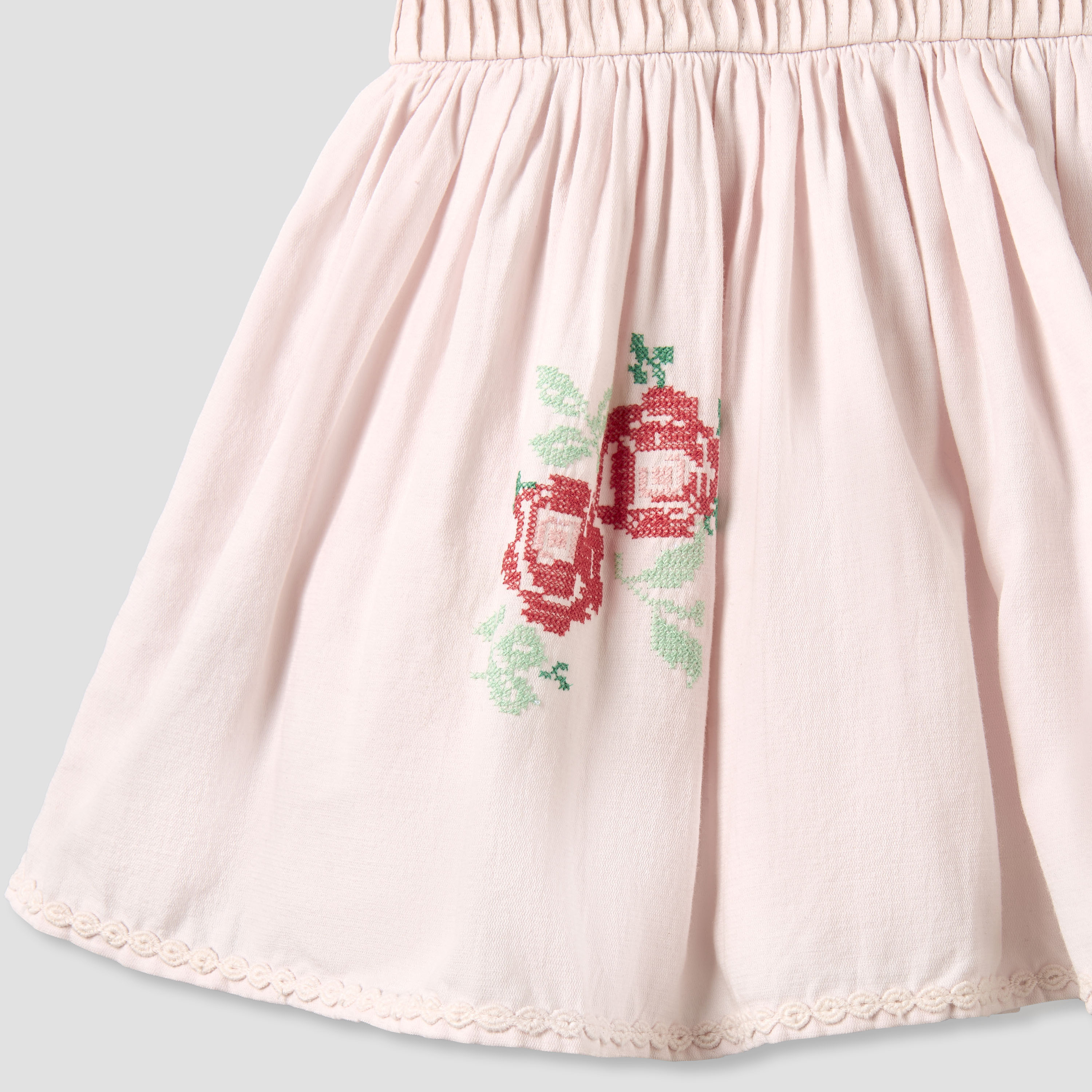 Giggles Round Neck Short Sleeves A-line Dress with Bloomers-baby-girls-clothing-dressesandjumpsuits-image-7