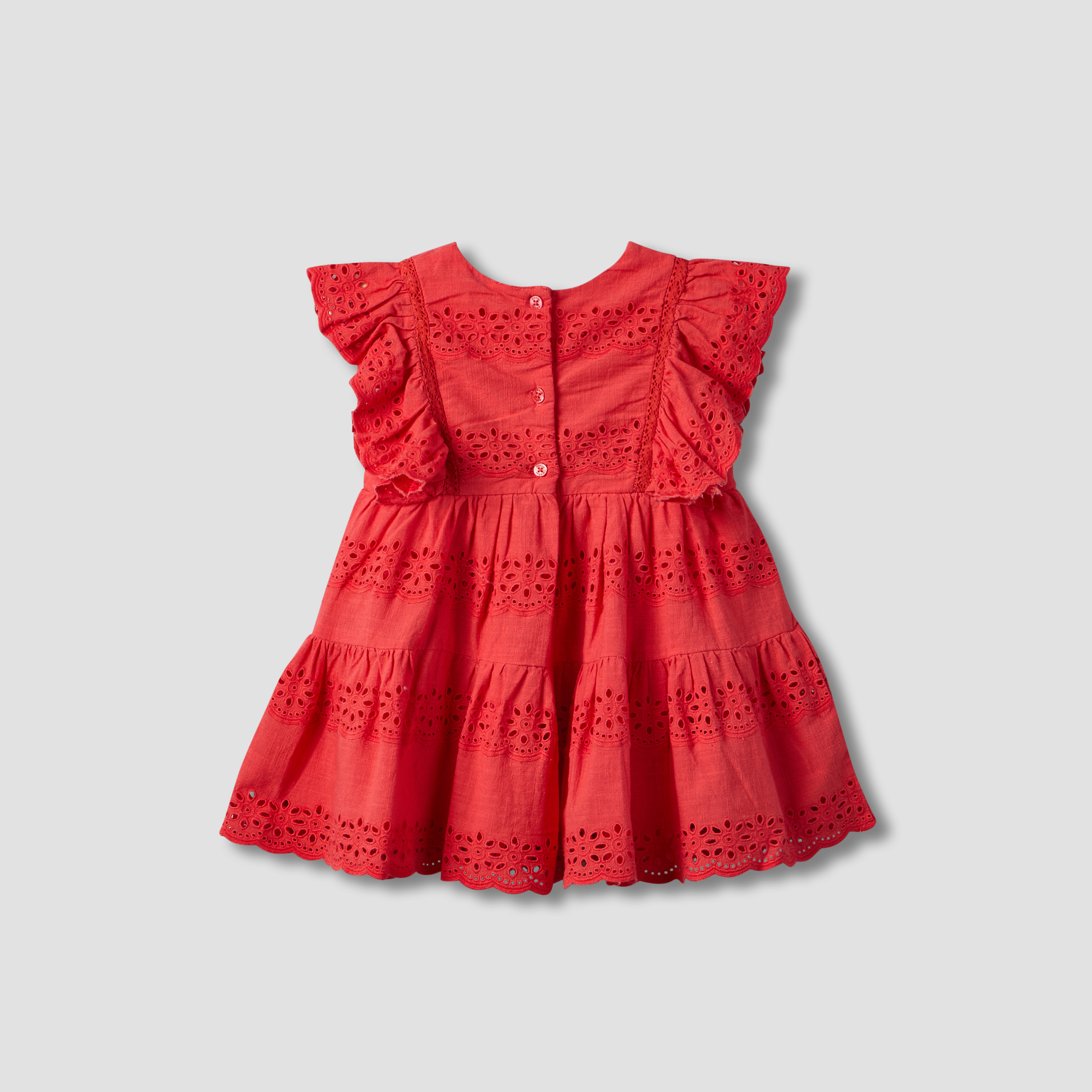 Giggles Round Neck Sleeveless Knee-Length Dress with Hairband-baby-girls-clothing-dressesandjumpsuits-image-4