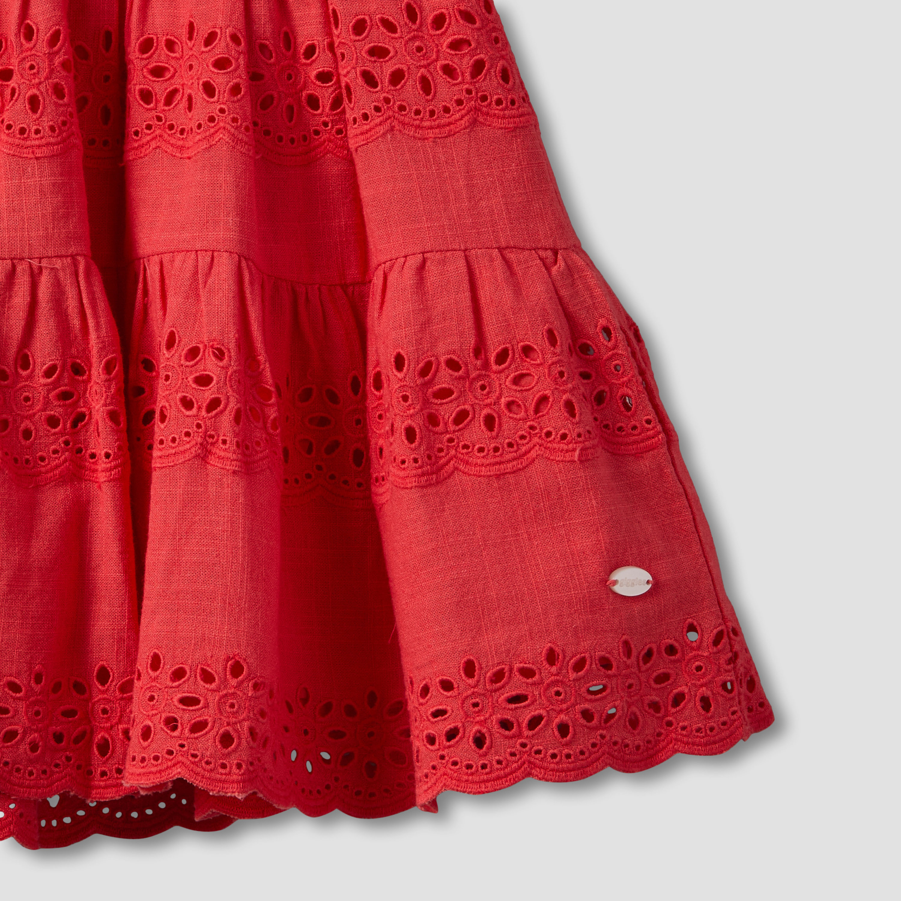 Giggles Round Neck Sleeveless Knee-Length Dress with Hairband-baby-girls-clothing-dressesandjumpsuits-image-8