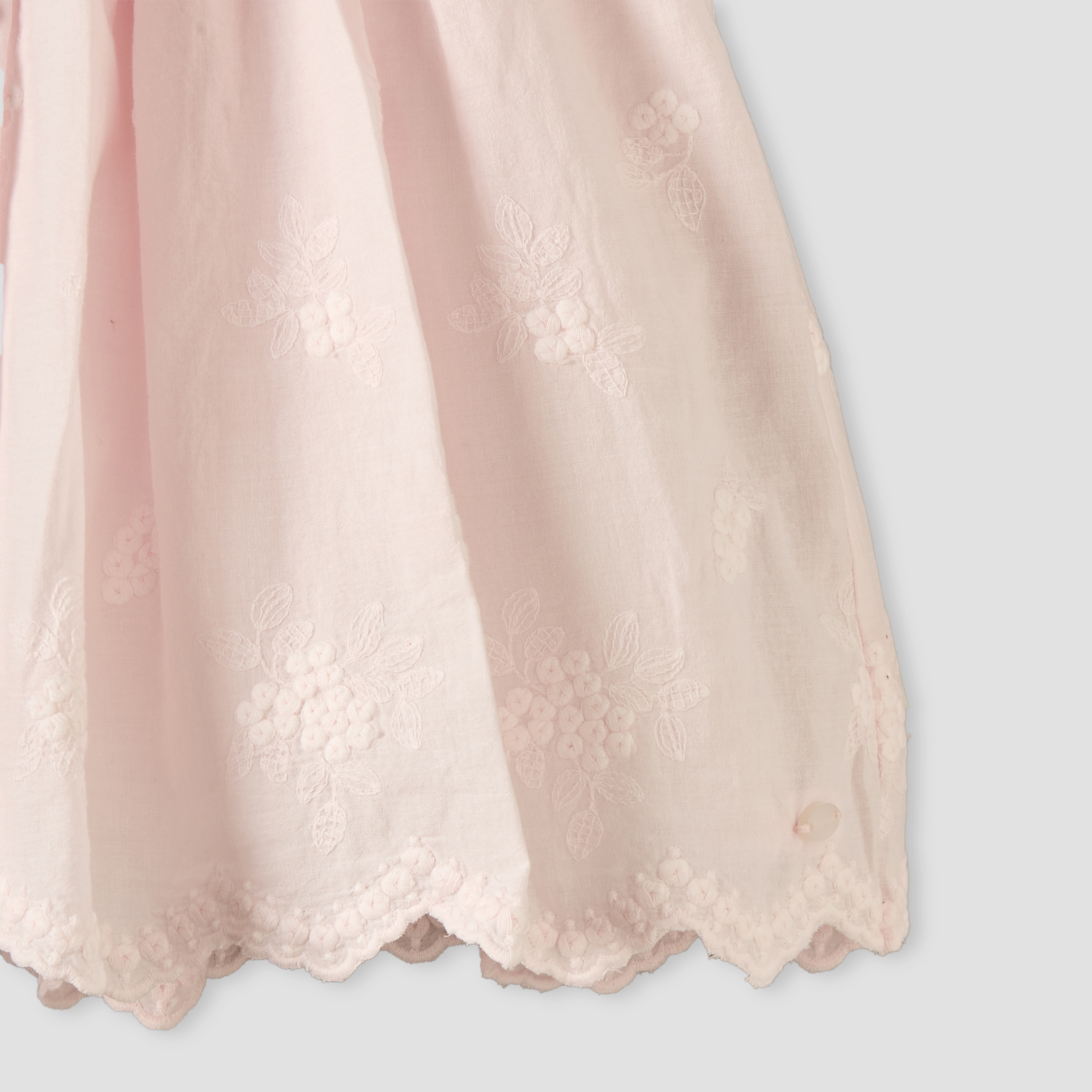Giggles Collared Sleeveless Knee-Length A-line Dress with Embroidery-baby-girls-clothing-dressesandjumpsuits-image-5