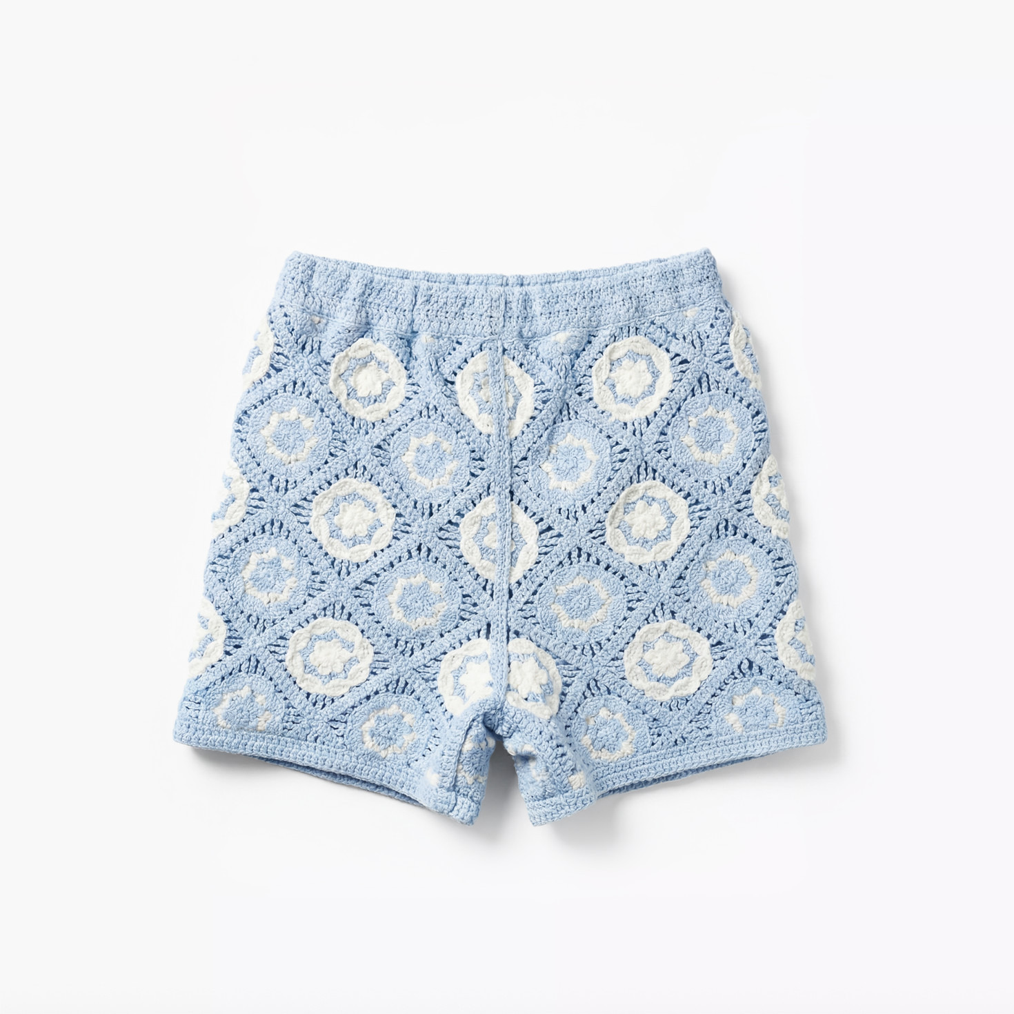 Giggles Round Neck Sleeveless Crochet Top and Shorts Set with Hairband-baby-girls-clothing-setsandcoords-image-4