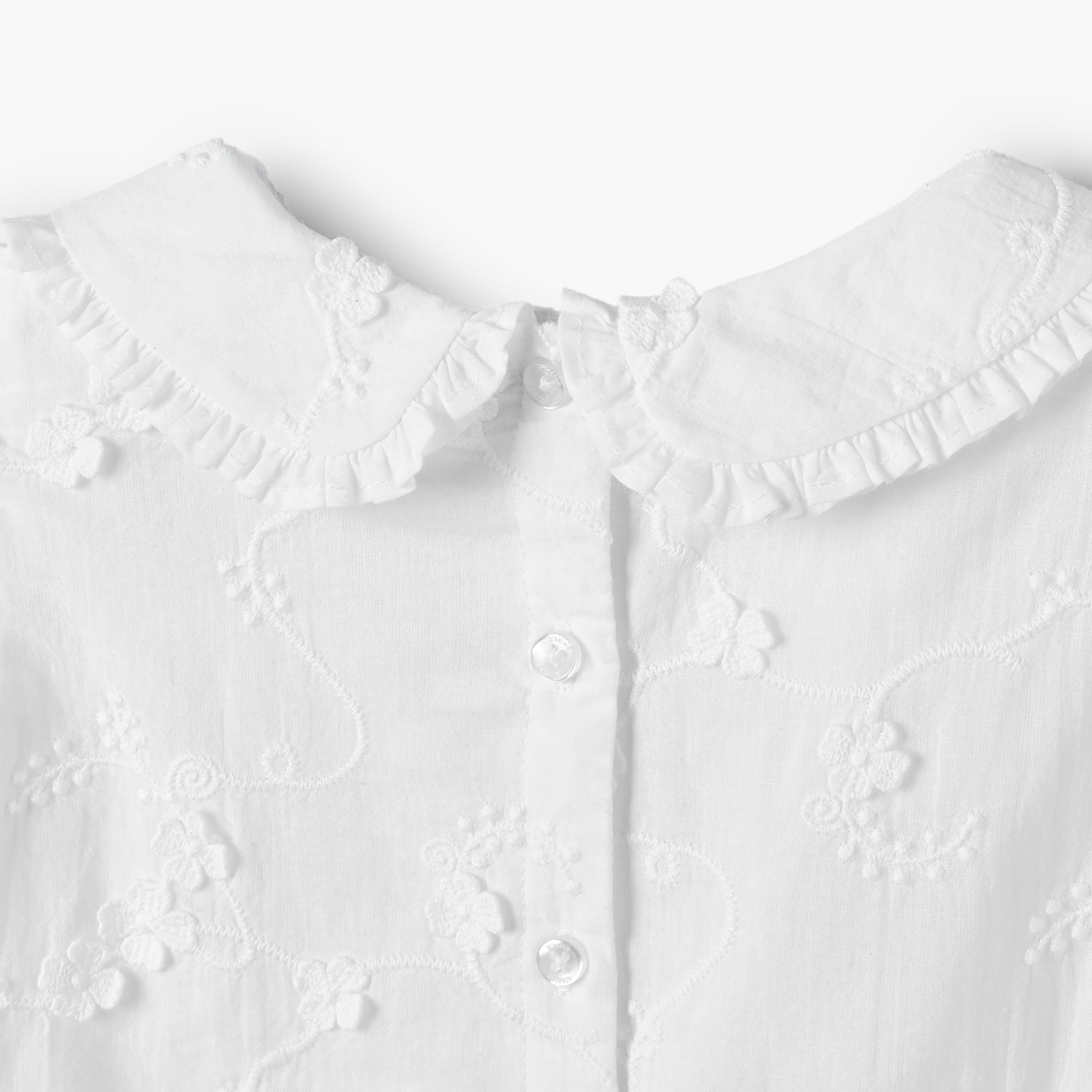 Giggles Round Neck Short Sleeves Top and Pants Set with Floral Embroidery-baby-girls-clothing-setsandcoords-image-8