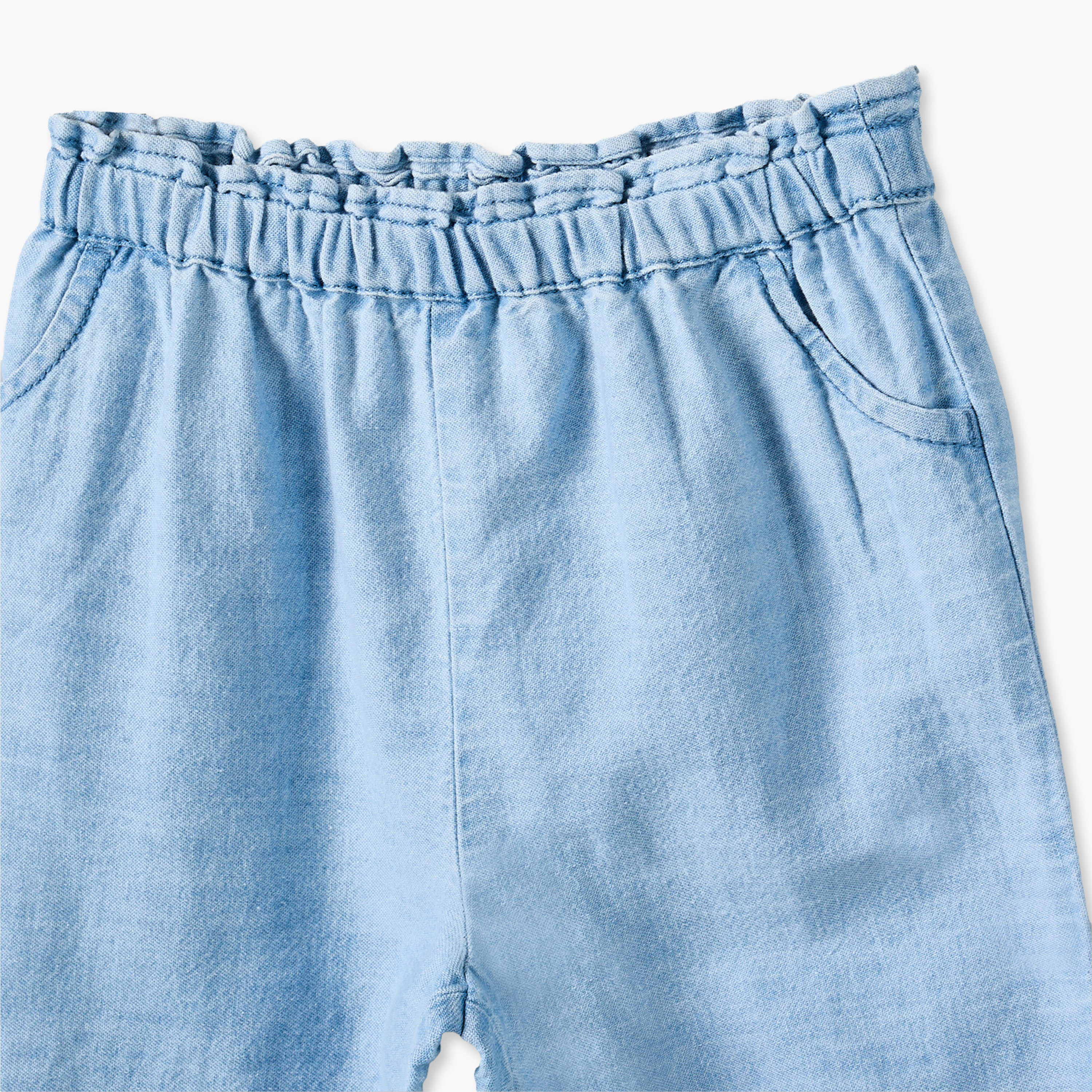 طقم بلوزة دون أكمام مطرزة بياقة مع بنطلون من جيجلز-baby-girls-clothing-setsandcoords-image-7
