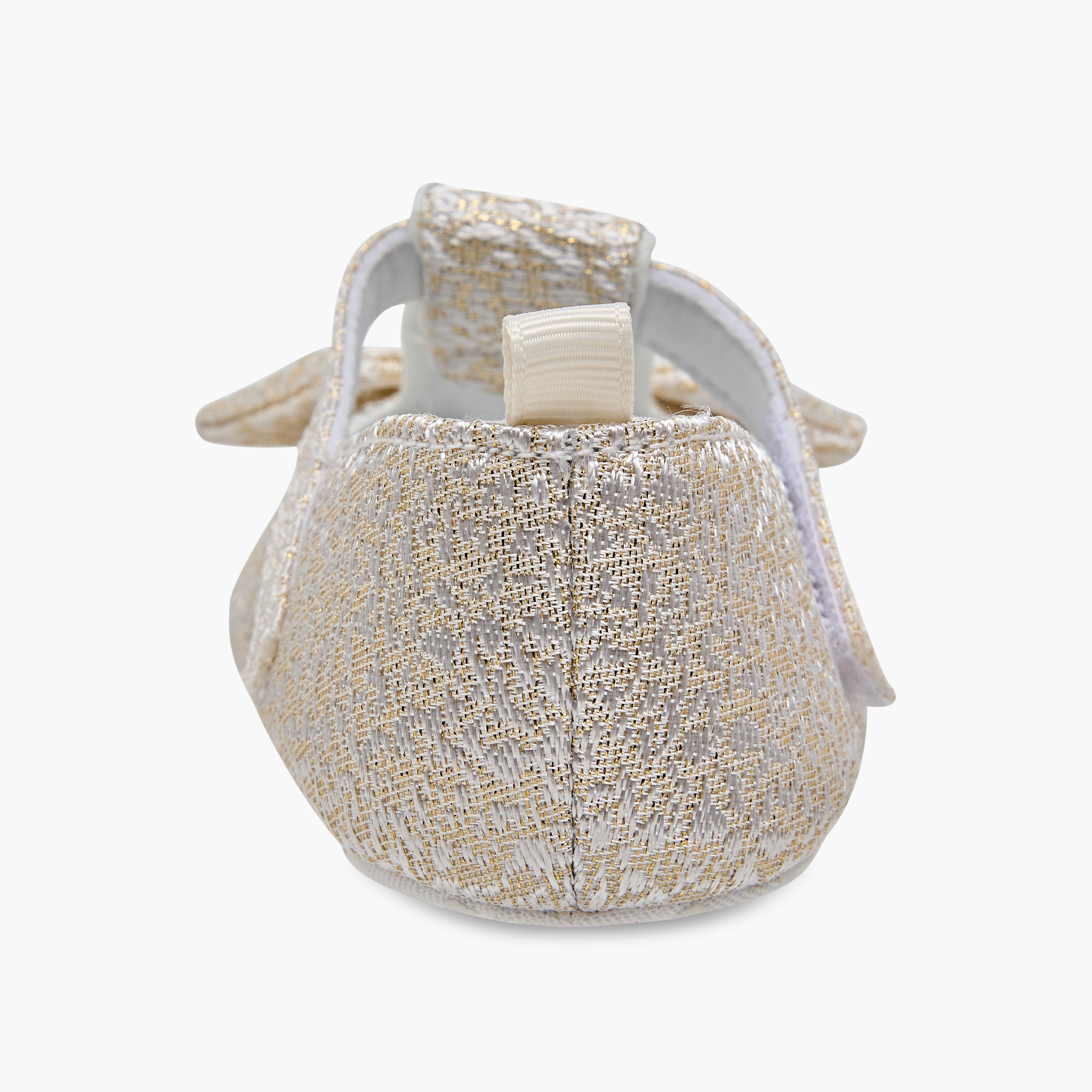 Giggles Booties with Bow Accent-baby-girls-shoes-booties-image-5