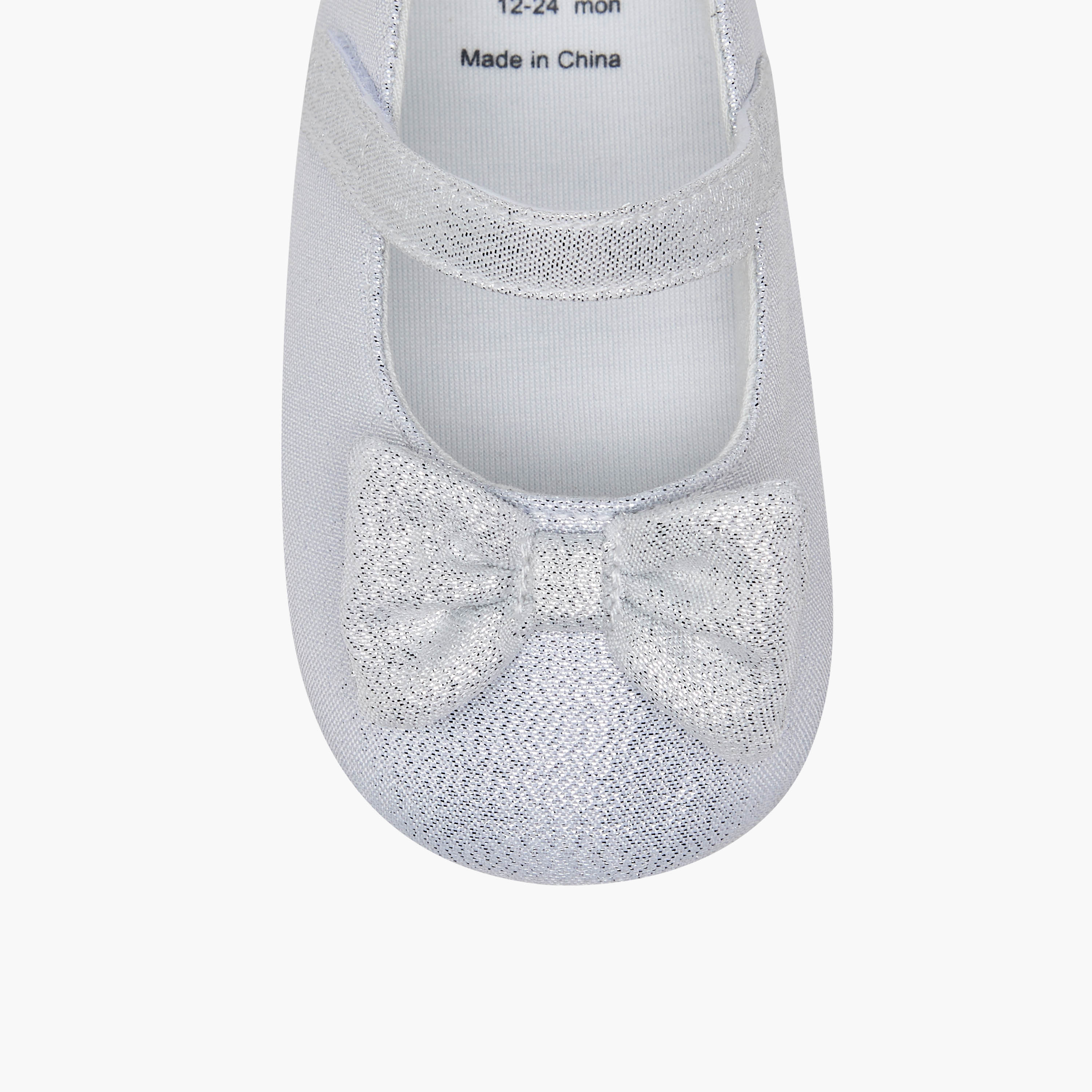 Giggles Booties with Bow Accent-baby-girls-shoes-booties-image-5