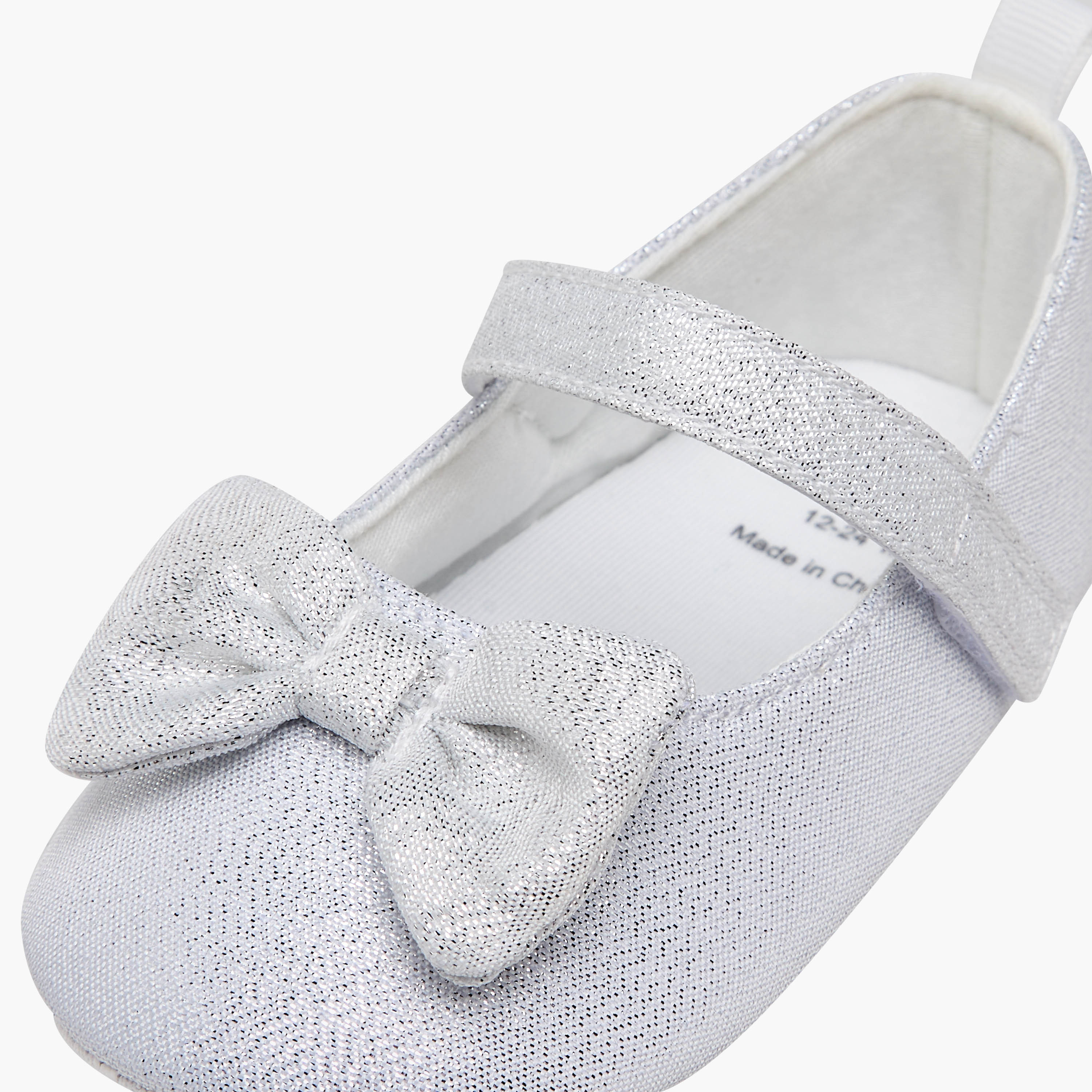 Giggles Booties with Bow Accent-baby-girls-shoes-booties-image-6