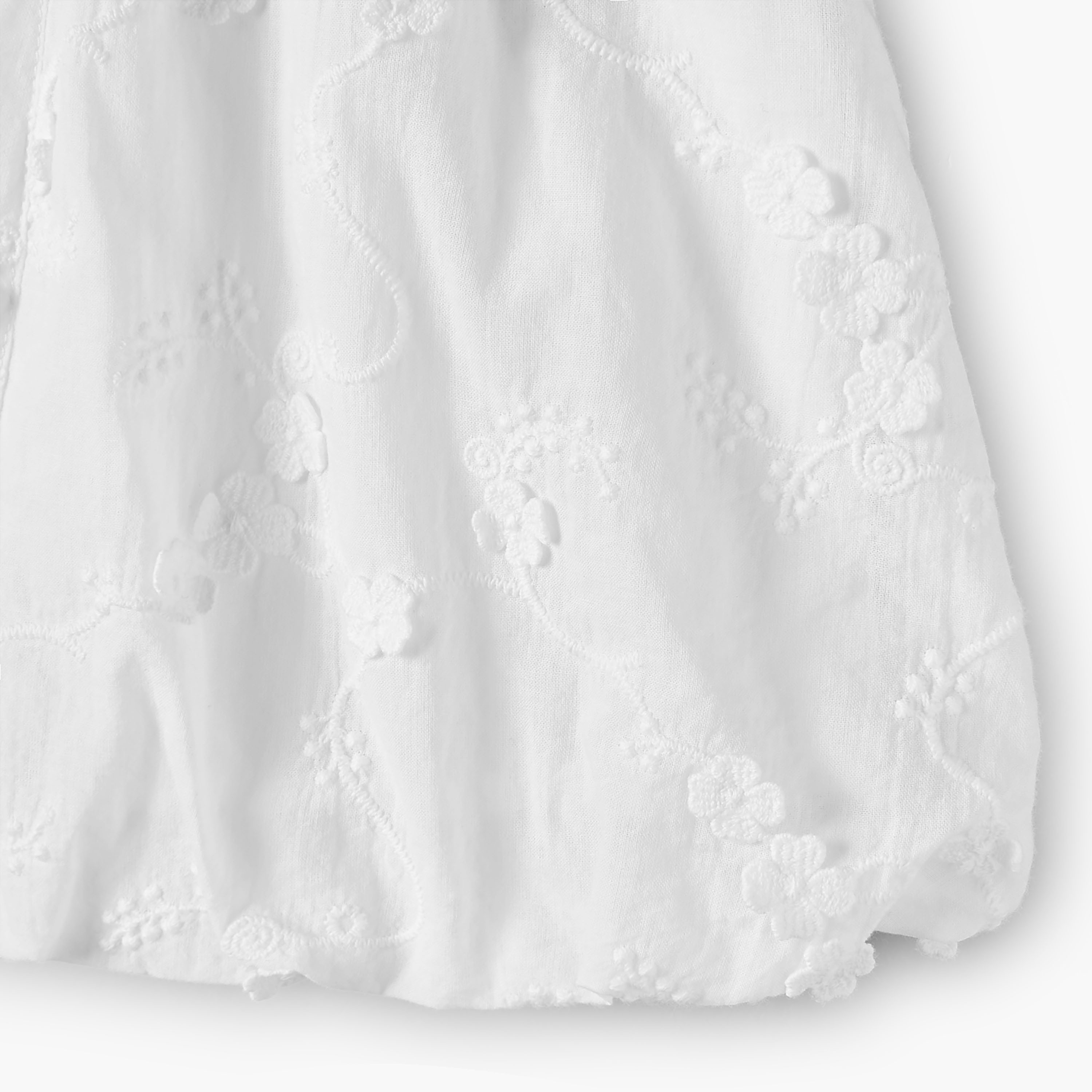 Giggles Knee Length Elasticated Waist Shorts with Embroidery-baby-girls-clothing-bottoms-shorts-image-5