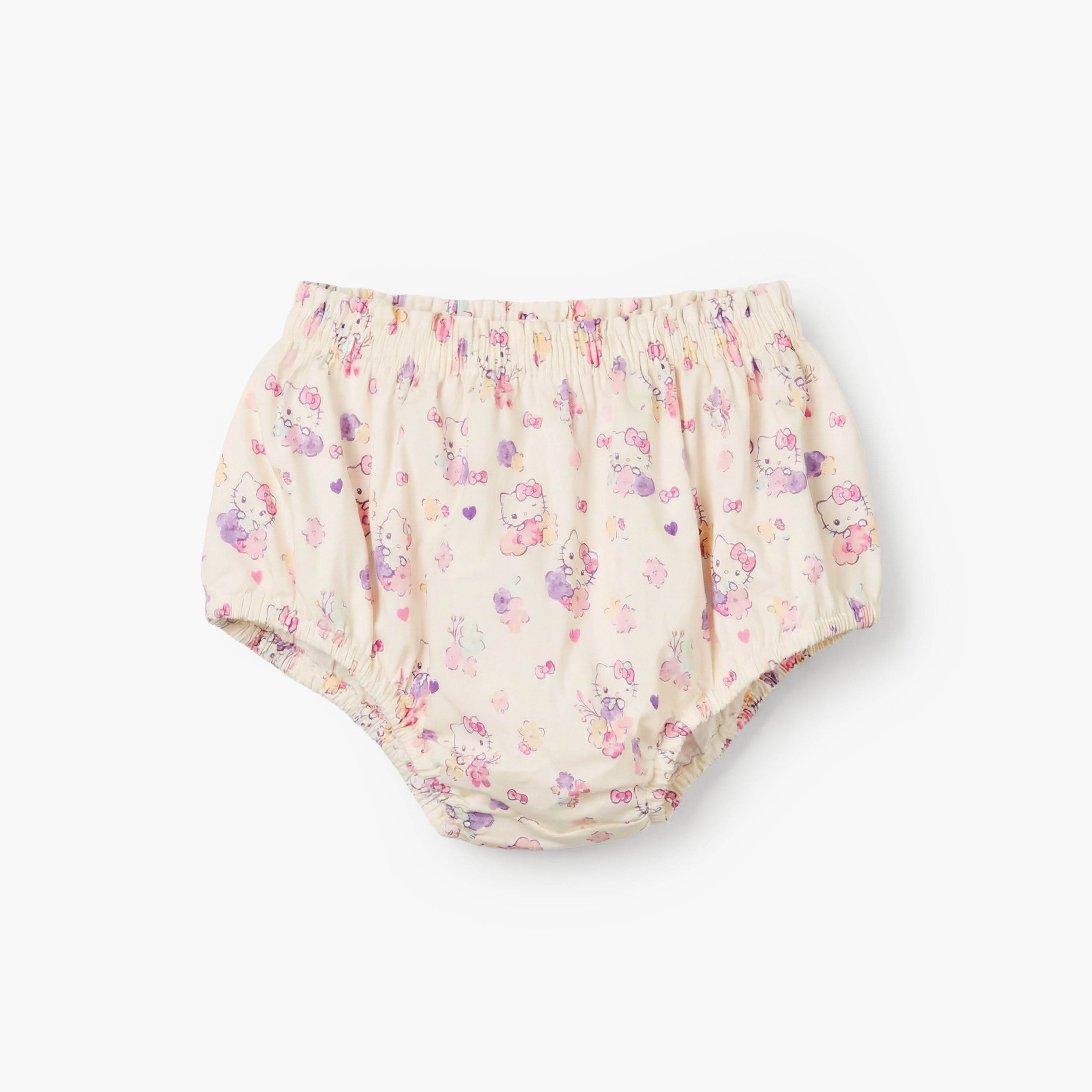 Sanrio Round Neck Short Sleeve Dress with Bloomers-baby-girls-clothing-dressesandjumpsuits-image-4