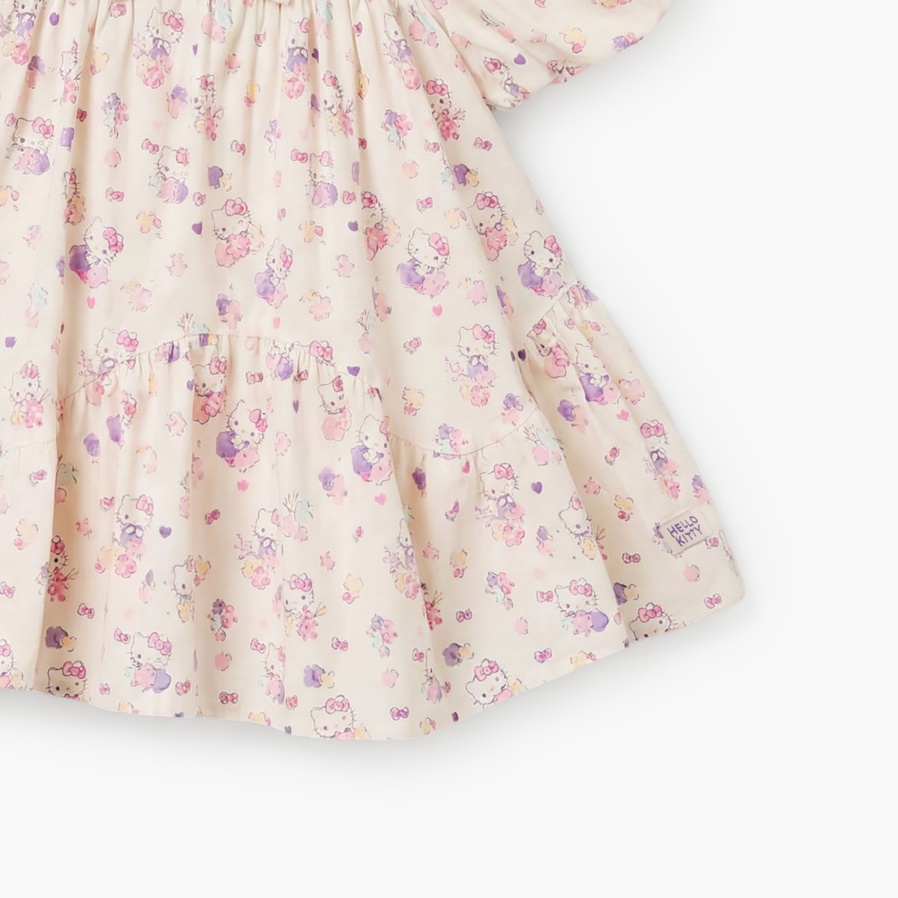 Sanrio Round Neck Short Sleeve Dress with Bloomers-baby-girls-clothing-dressesandjumpsuits-image-6