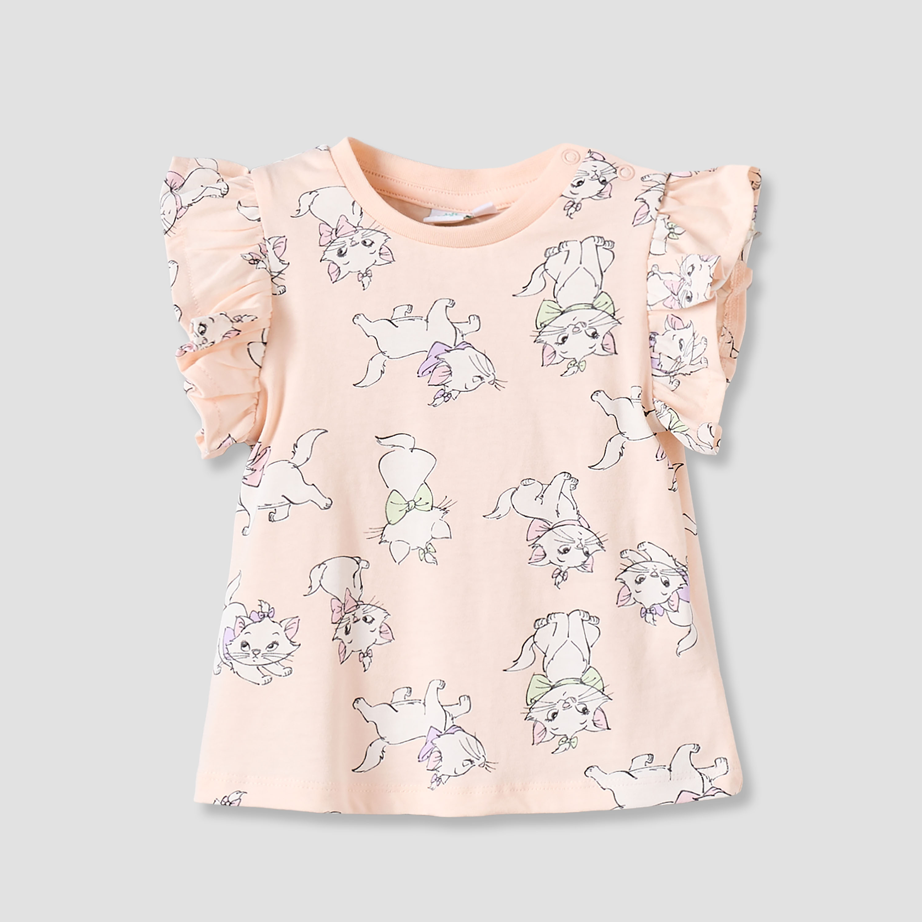 تيشيرتات دون أكمام بطبعات ماري وياقة ضيقة من ديزني - عبوة من قطعتين-baby-girls-clothing-tshirts-image-6