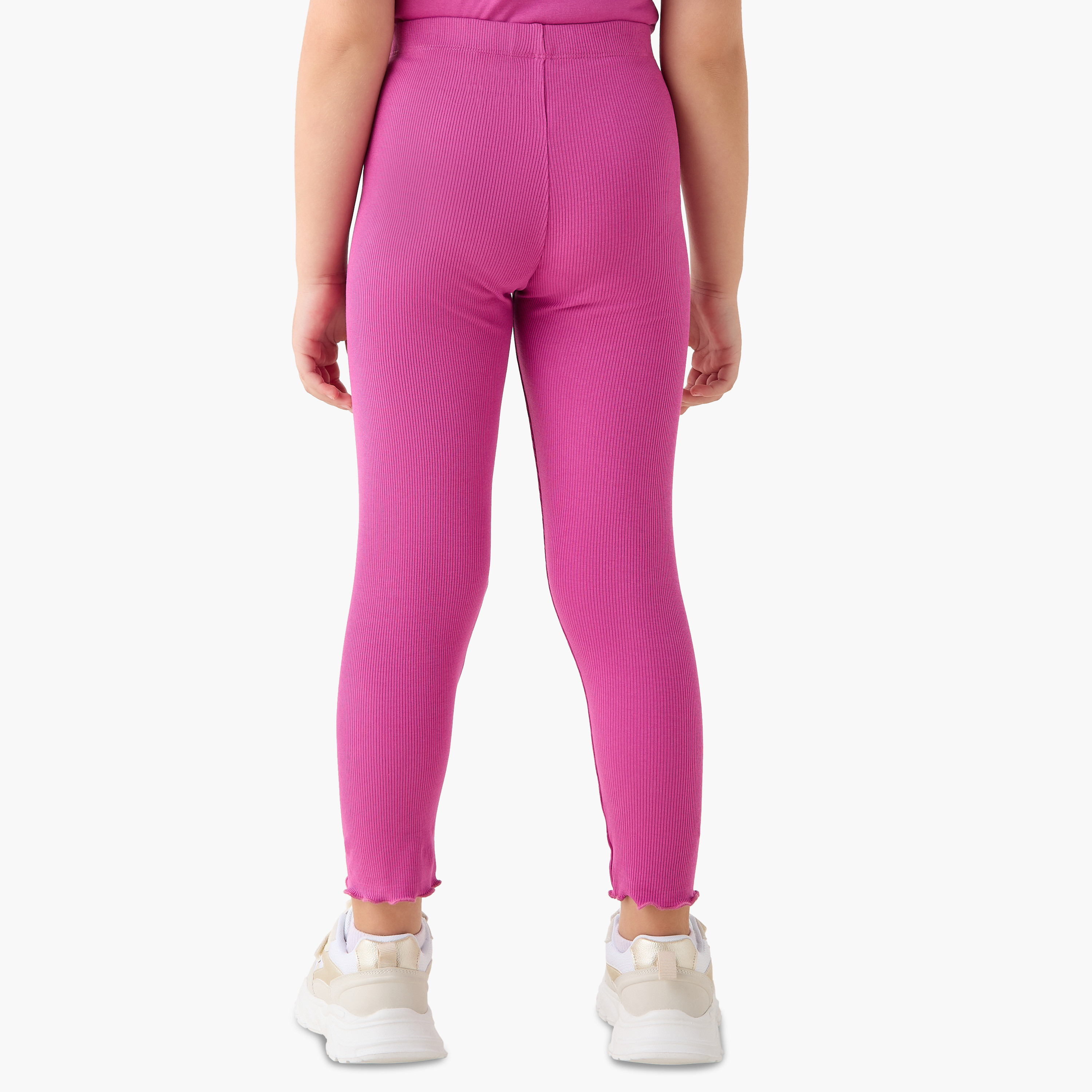 بنطلون ليقنز بطبعات قلب من جونيورز-girls-clothing-bottoms-leggings-image-3