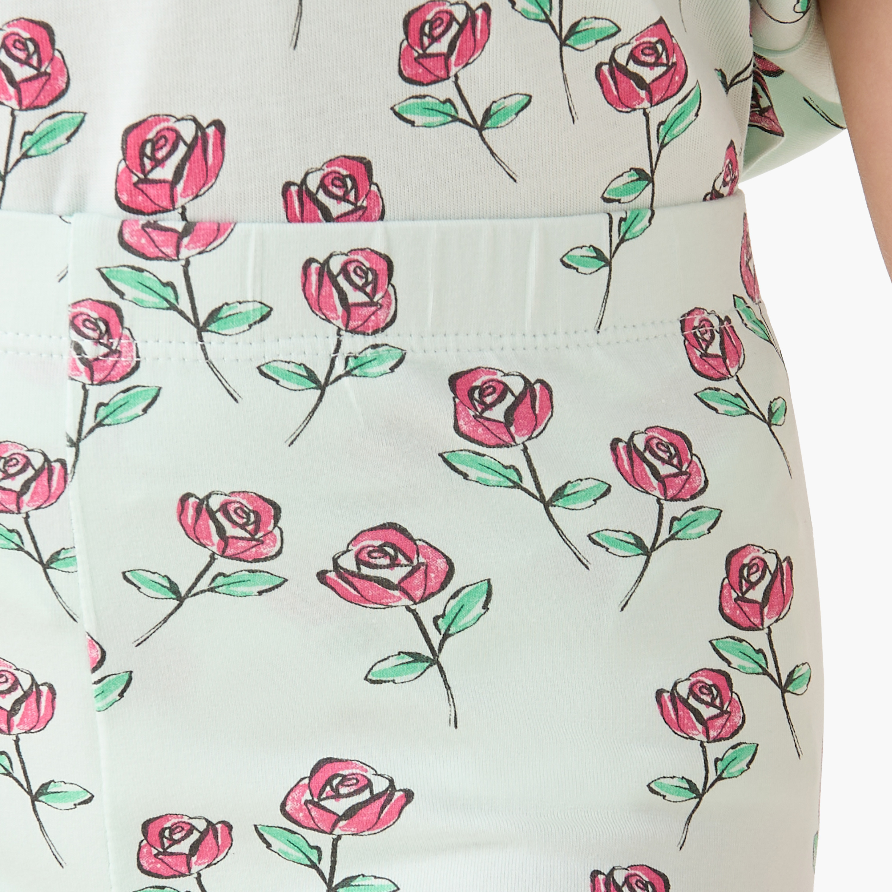 Juniors Leggings with Heart Print-girls-clothing-bottoms-leggings-image-4