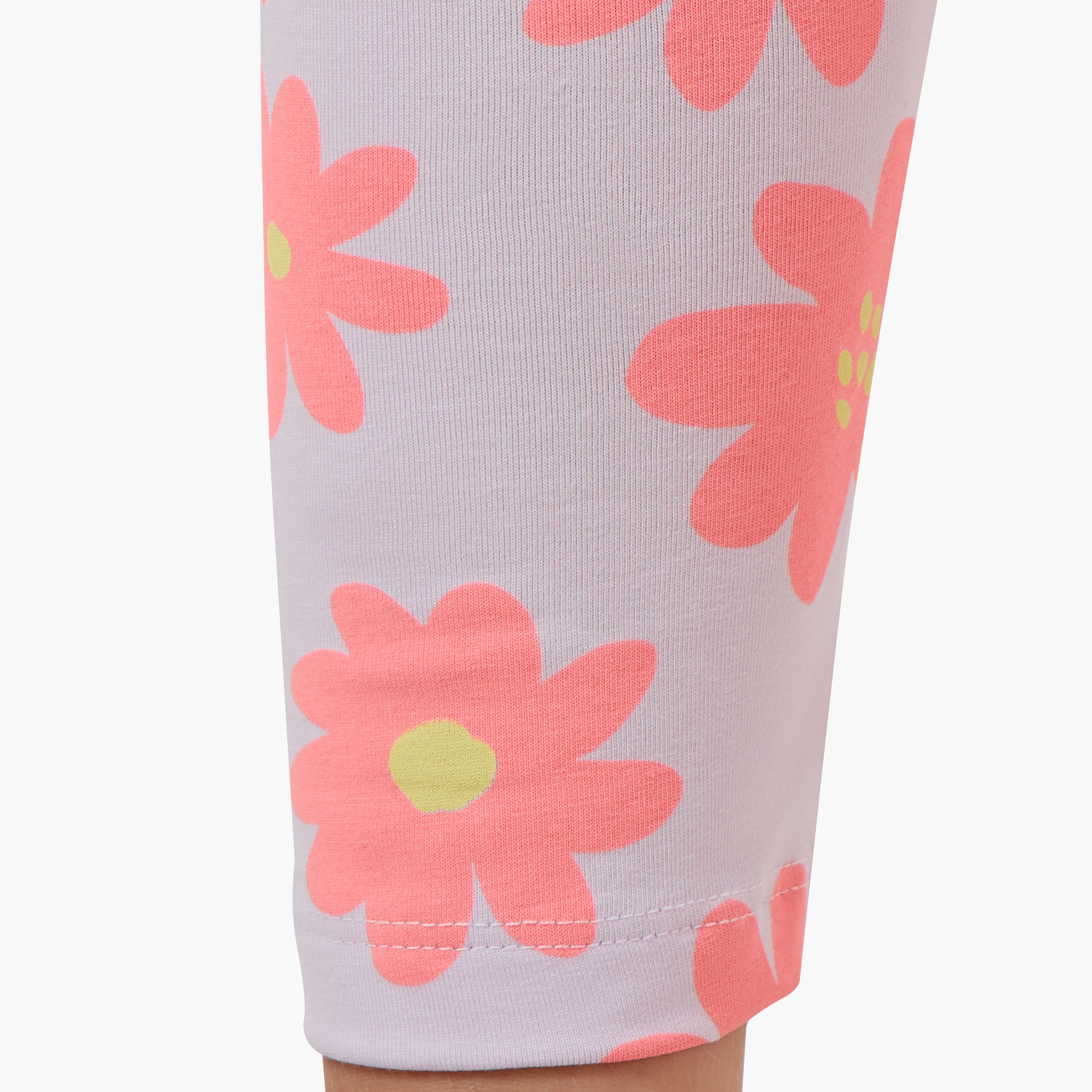 Juniors Leggings with Floral Print-baby-girls-clothing-bottoms-leggings-image-5