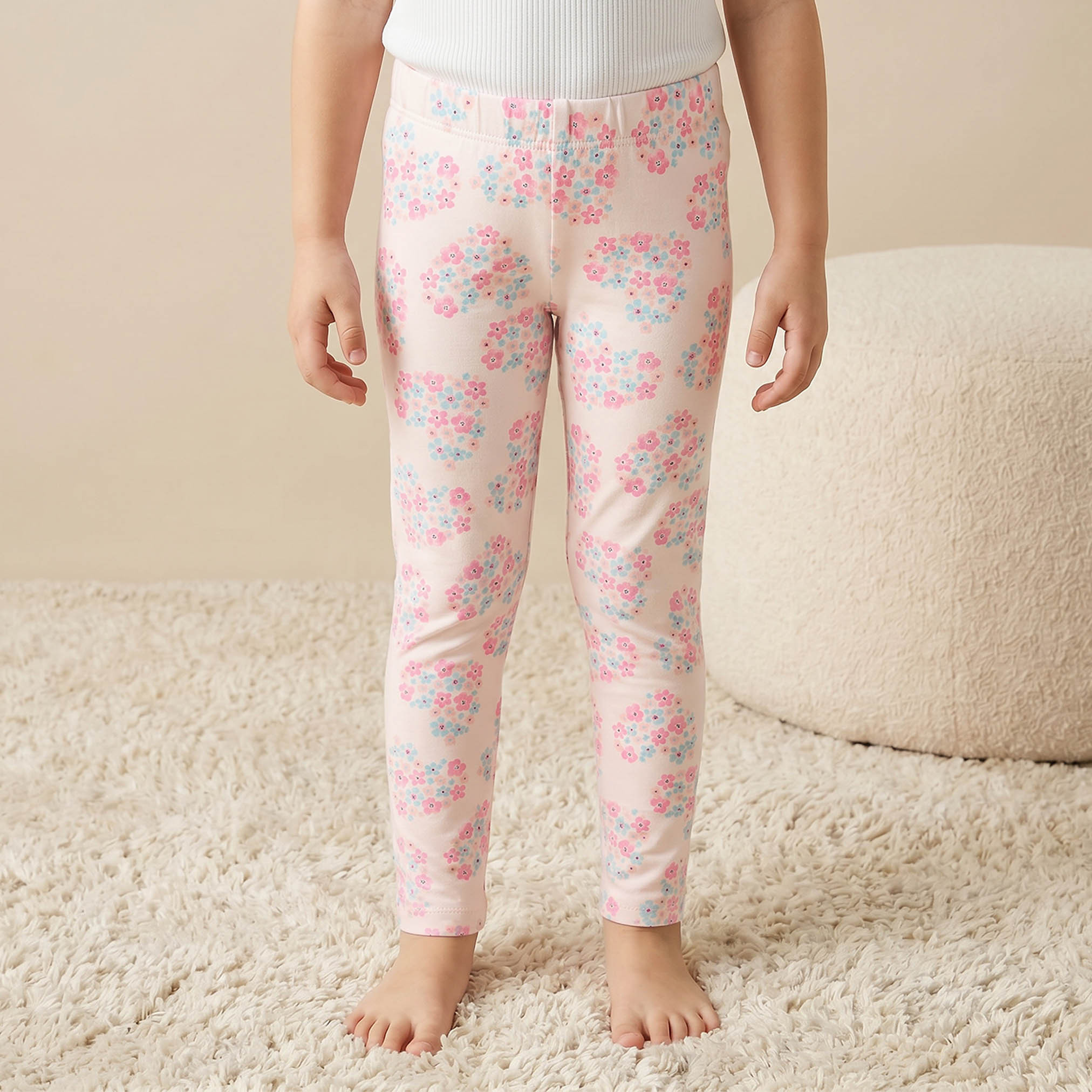 Juniors Leggings with Floral Print-baby-girls-clothing-bottoms-leggings-image-3