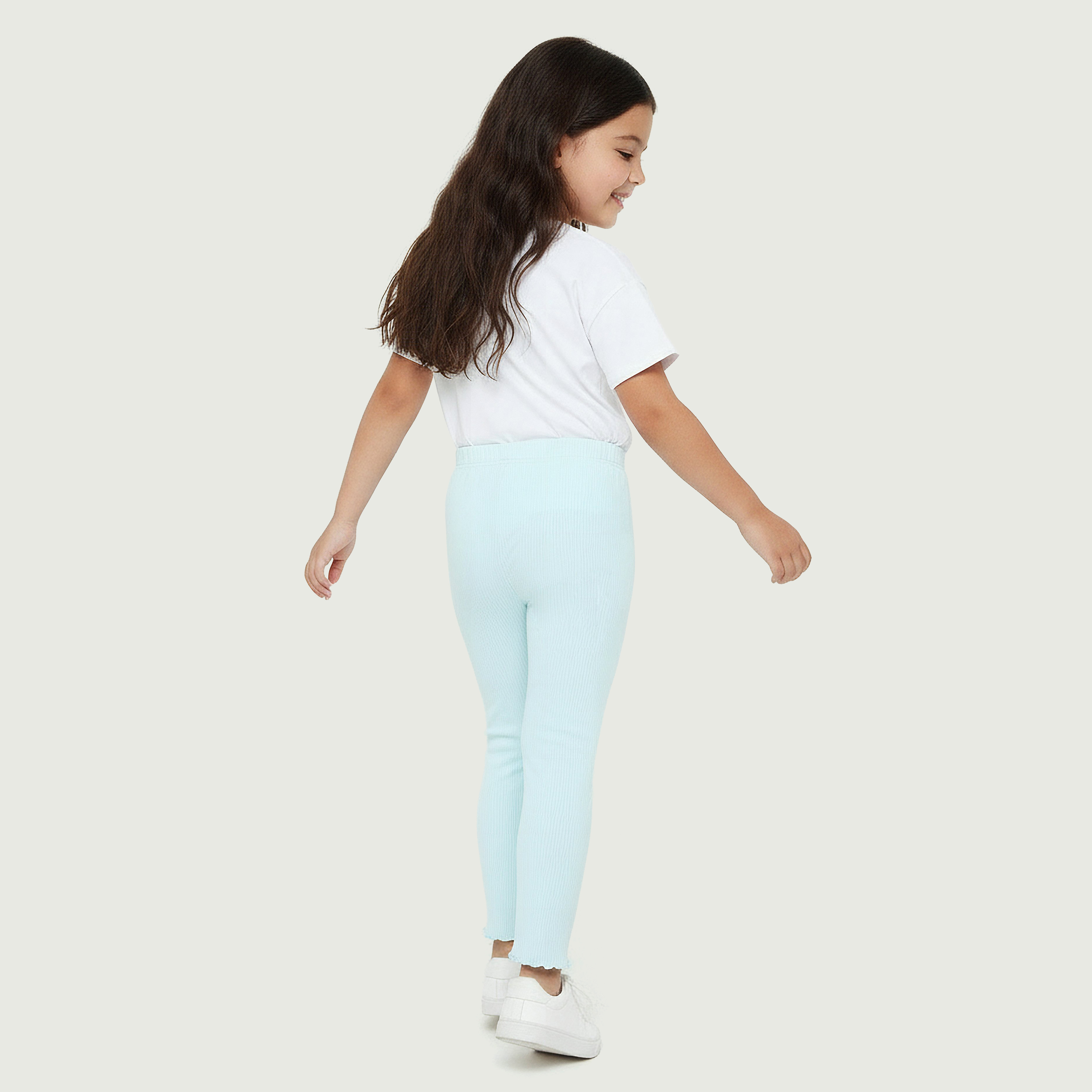 بنطلون ليقنز بحافة مموجة من جونيورز-baby-girls-clothing-bottoms-leggings-image-3