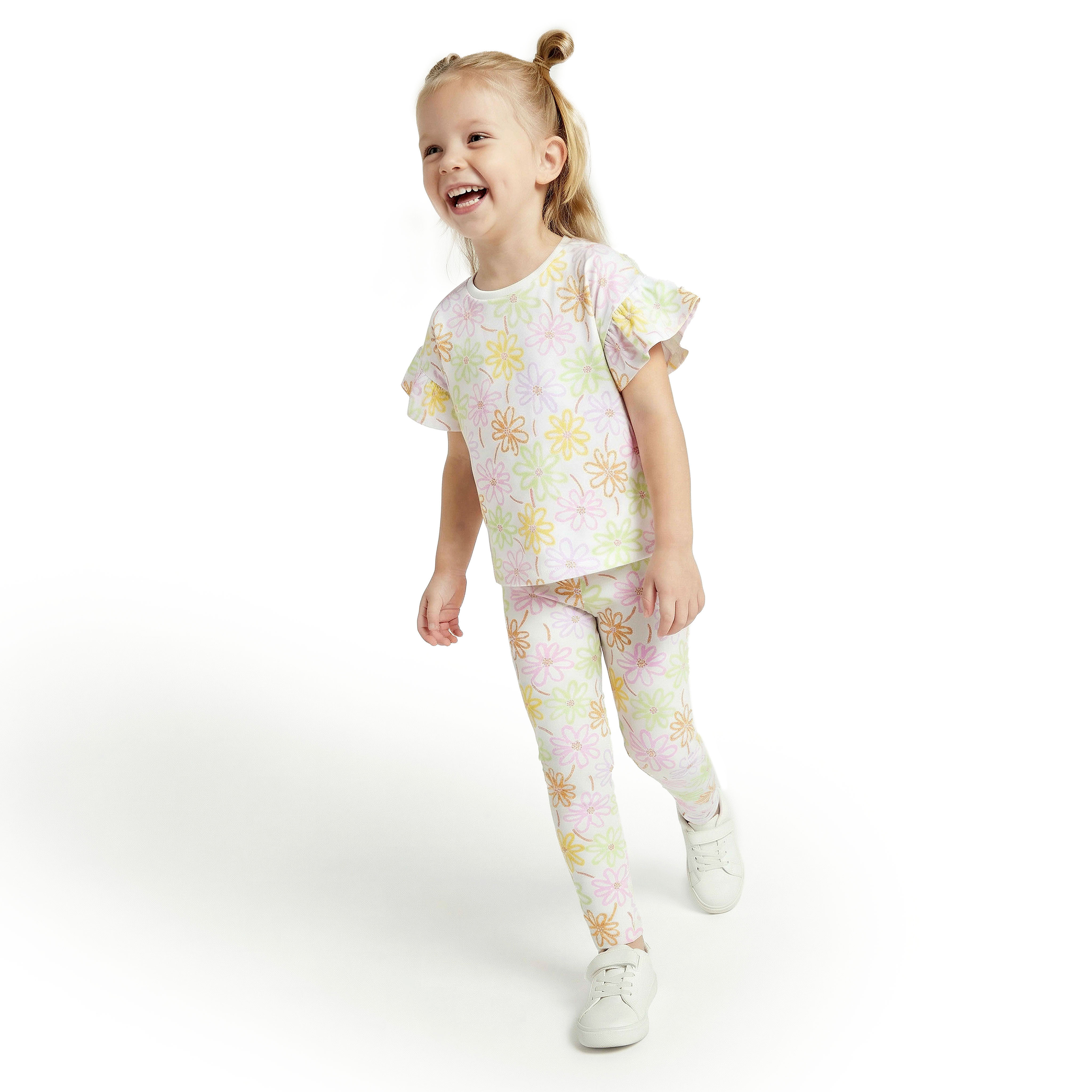 Juniors Leggings with Floral Print-baby-girls-clothing-bottoms-leggings-image-5