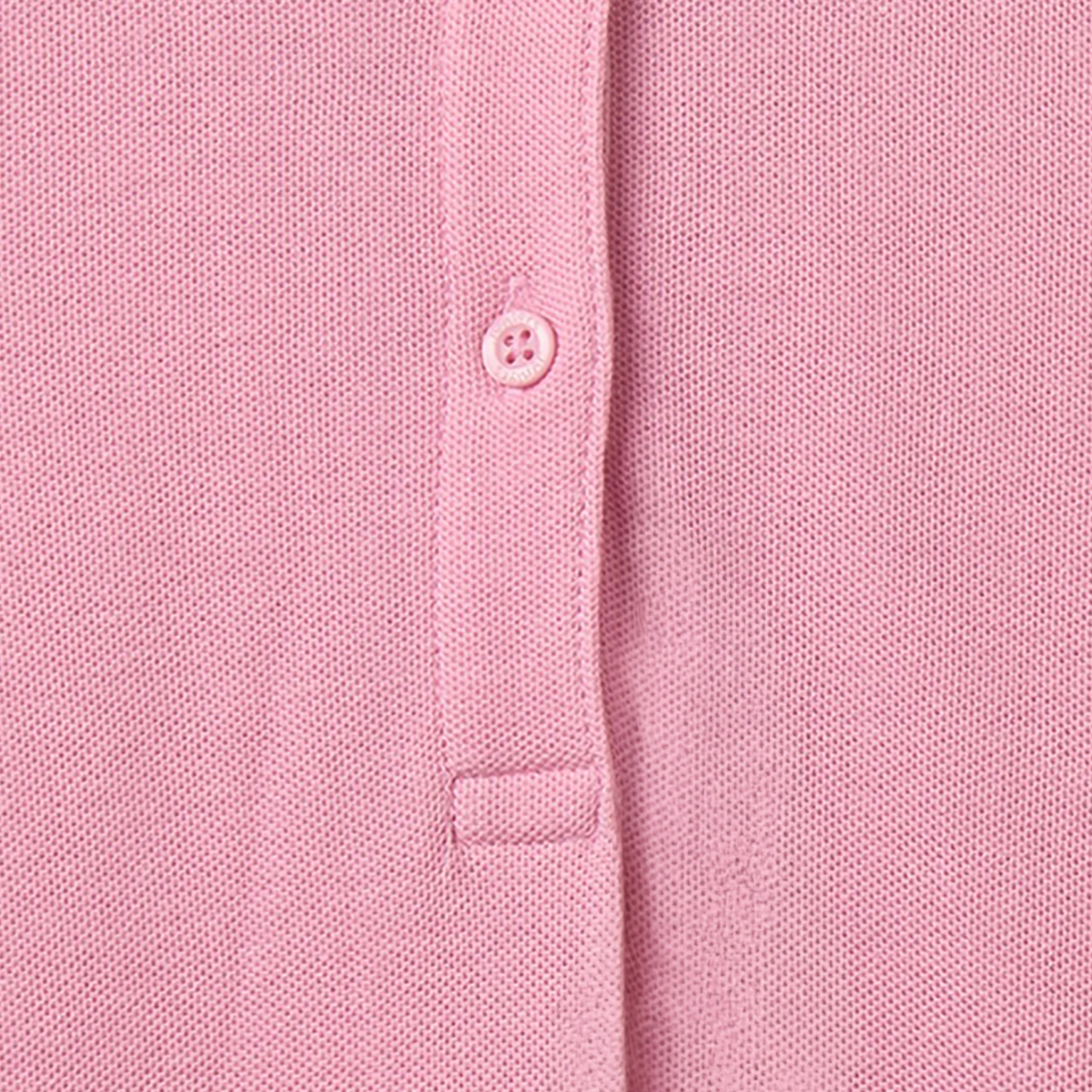Juniors Collared Short Sleeves Knee Length Polo Dress with Bow Accent-girls-clothing-dressesandjumpsuits-image-3