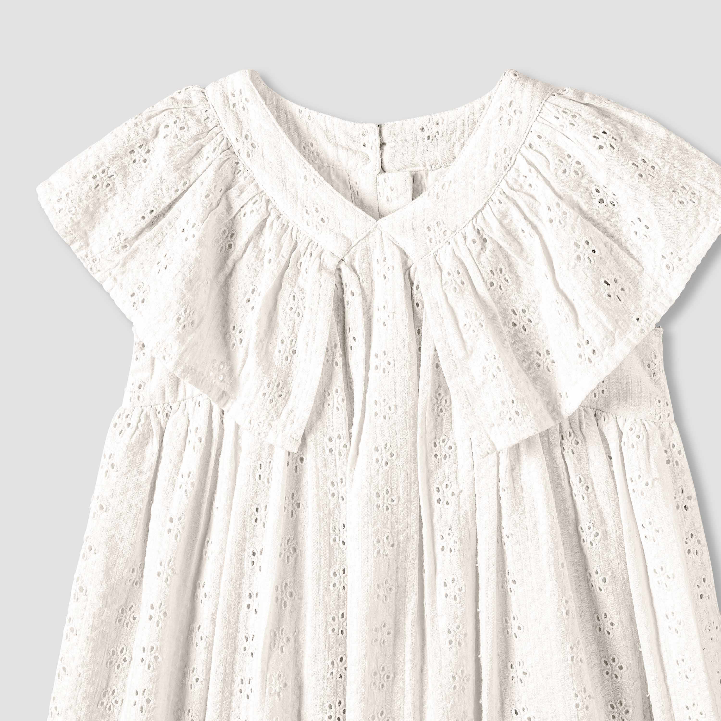 Juniors V-neck Sleeveless Dress with Ruffles-girls-clothing-dressesandjumpsuits-image-4