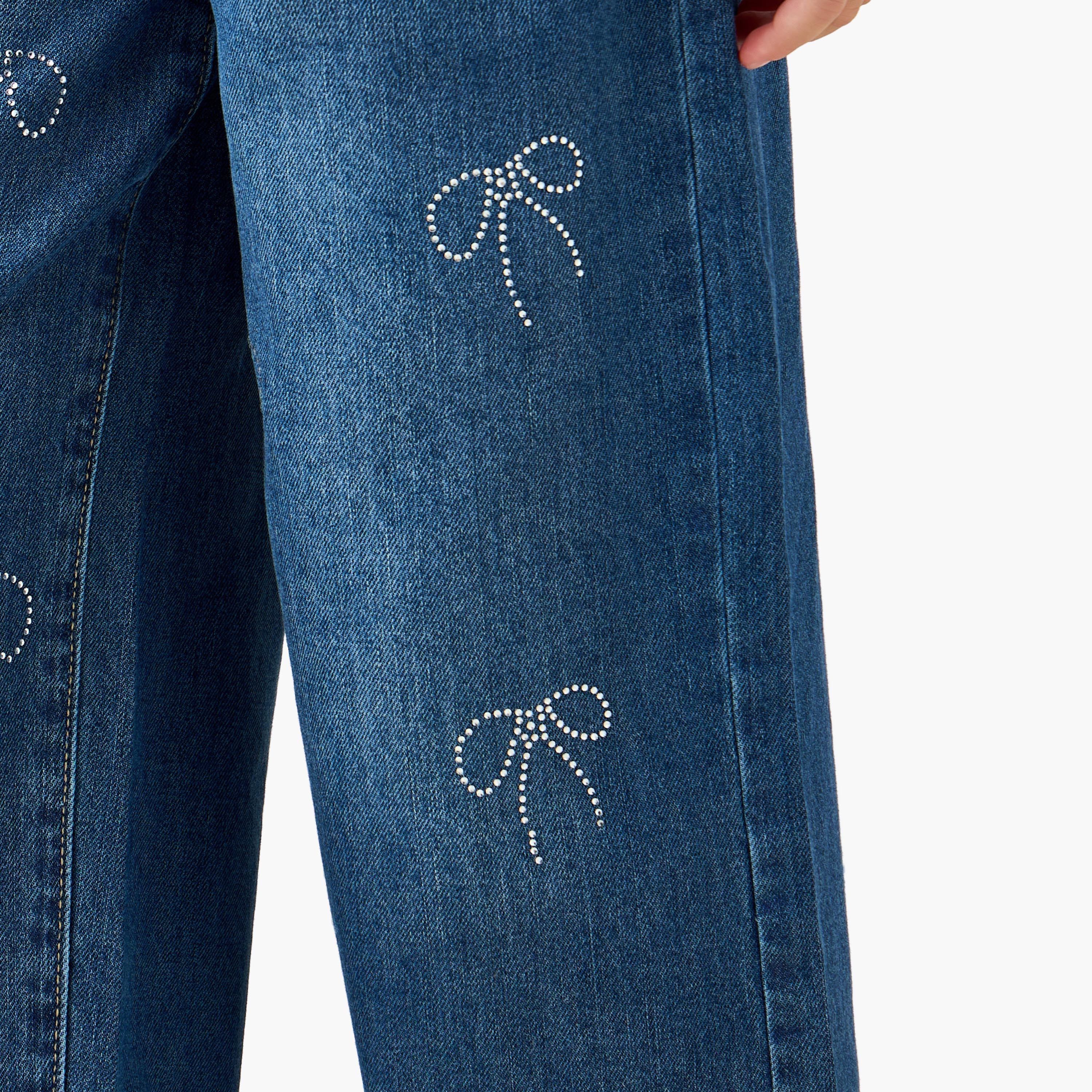Juniors Jeans with Bow Embellishments-girls-clothing-bottoms-jeansandjeggings-image-4