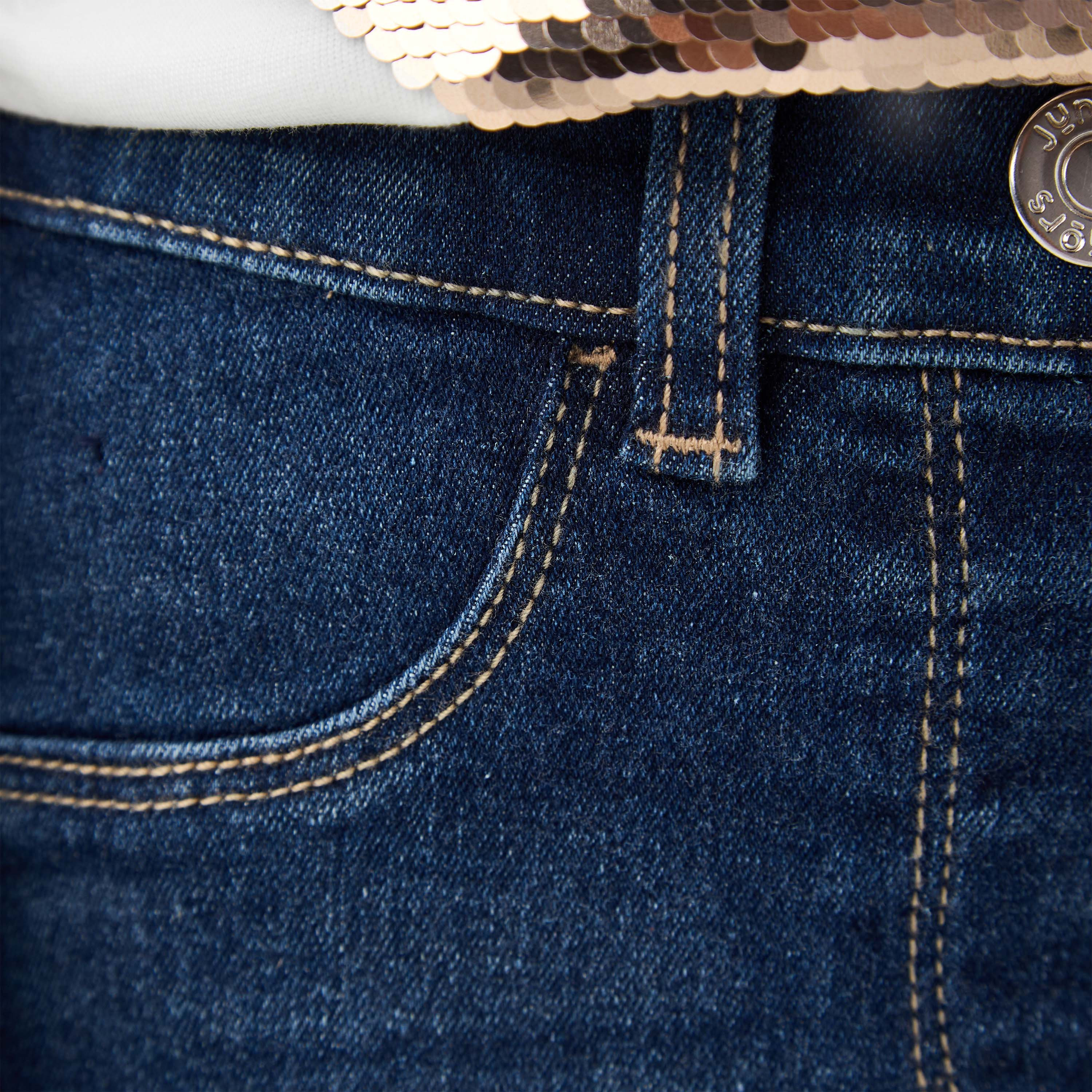 Juniors Jeans with Pockets, Buttoned Waist-girls-clothing-bottoms-jeansandjeggings-image-5