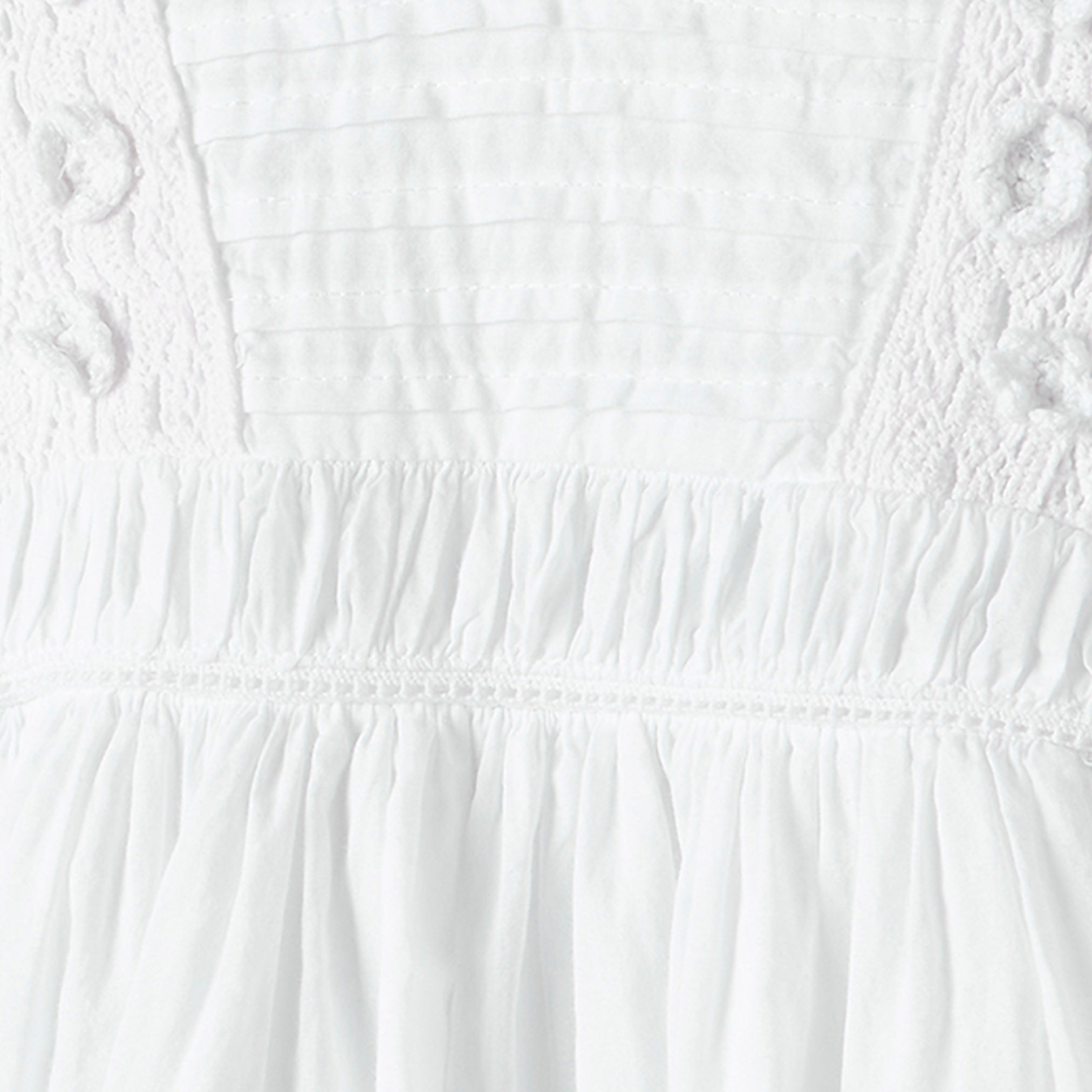 Eligo Crew Neck Short Sleeves Top with Smocked Detail-girls-clothing-blousesandshirts-image-4