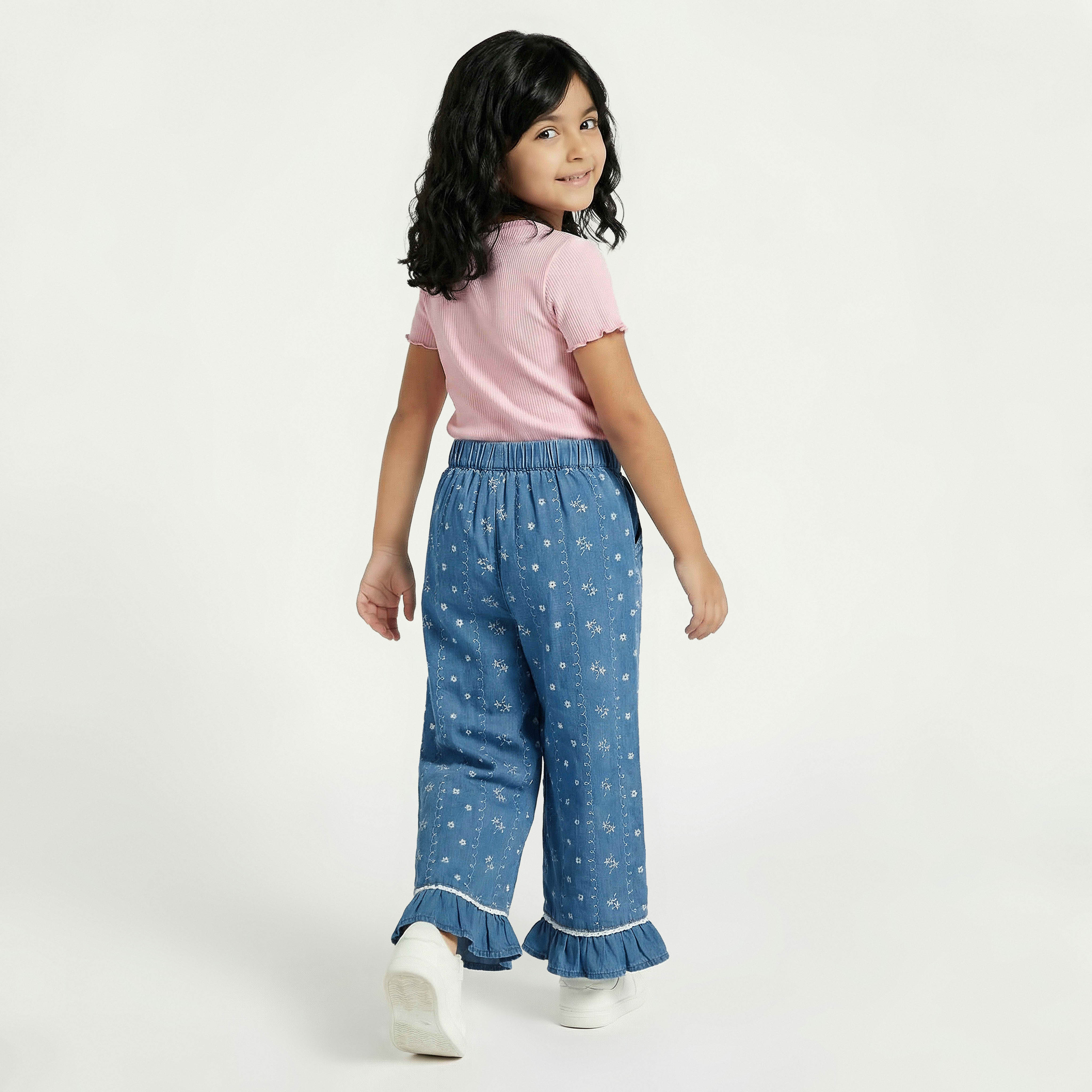 Eligo Jeans with Embroidery-girls-clothing-bottoms-jeansandjeggings-image-3