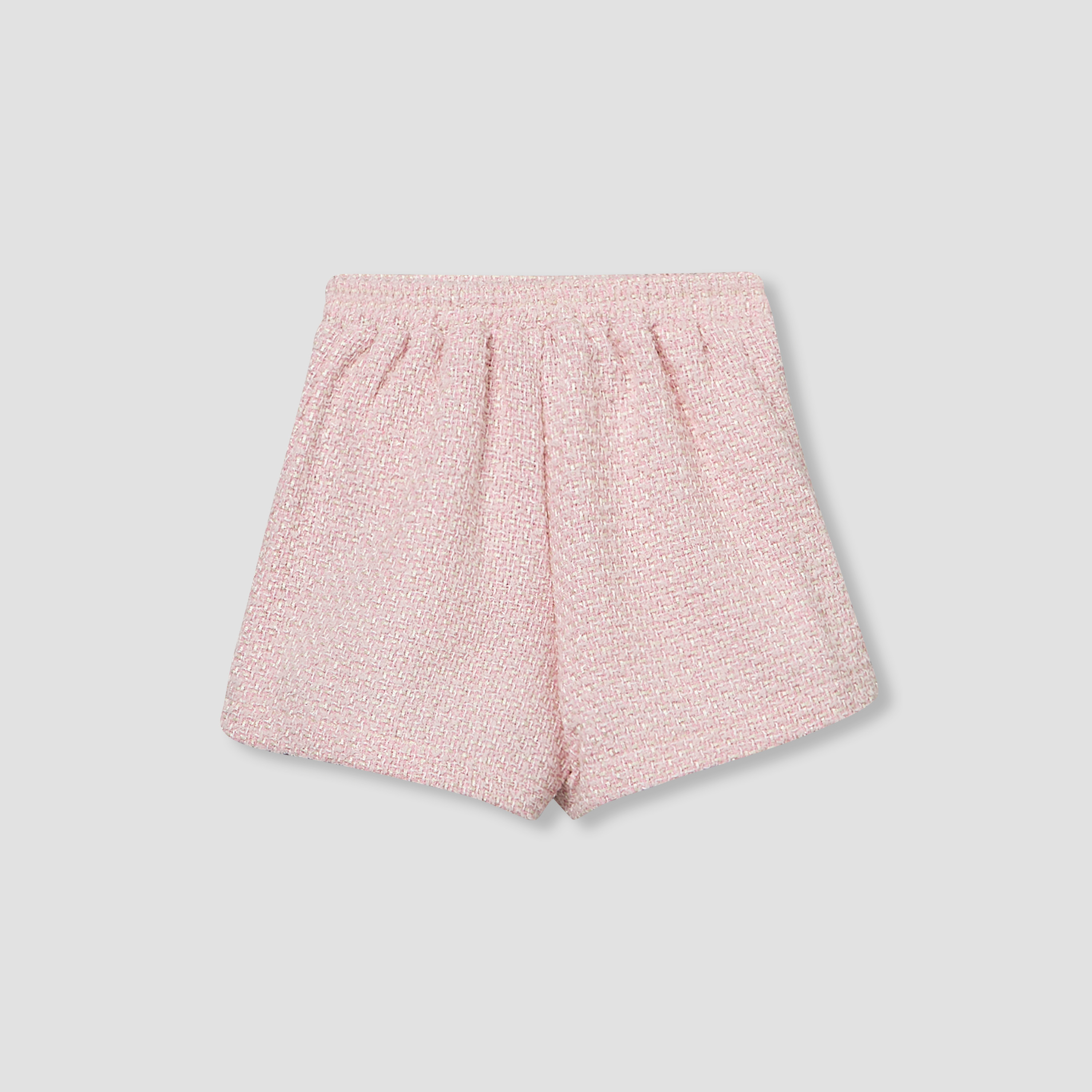 Eligo Peter Pan Collar Long Sleeves Cardigan Jacket and Shorts Set with Textured Design-baby-girls-clothing-setsandcoords-image-6