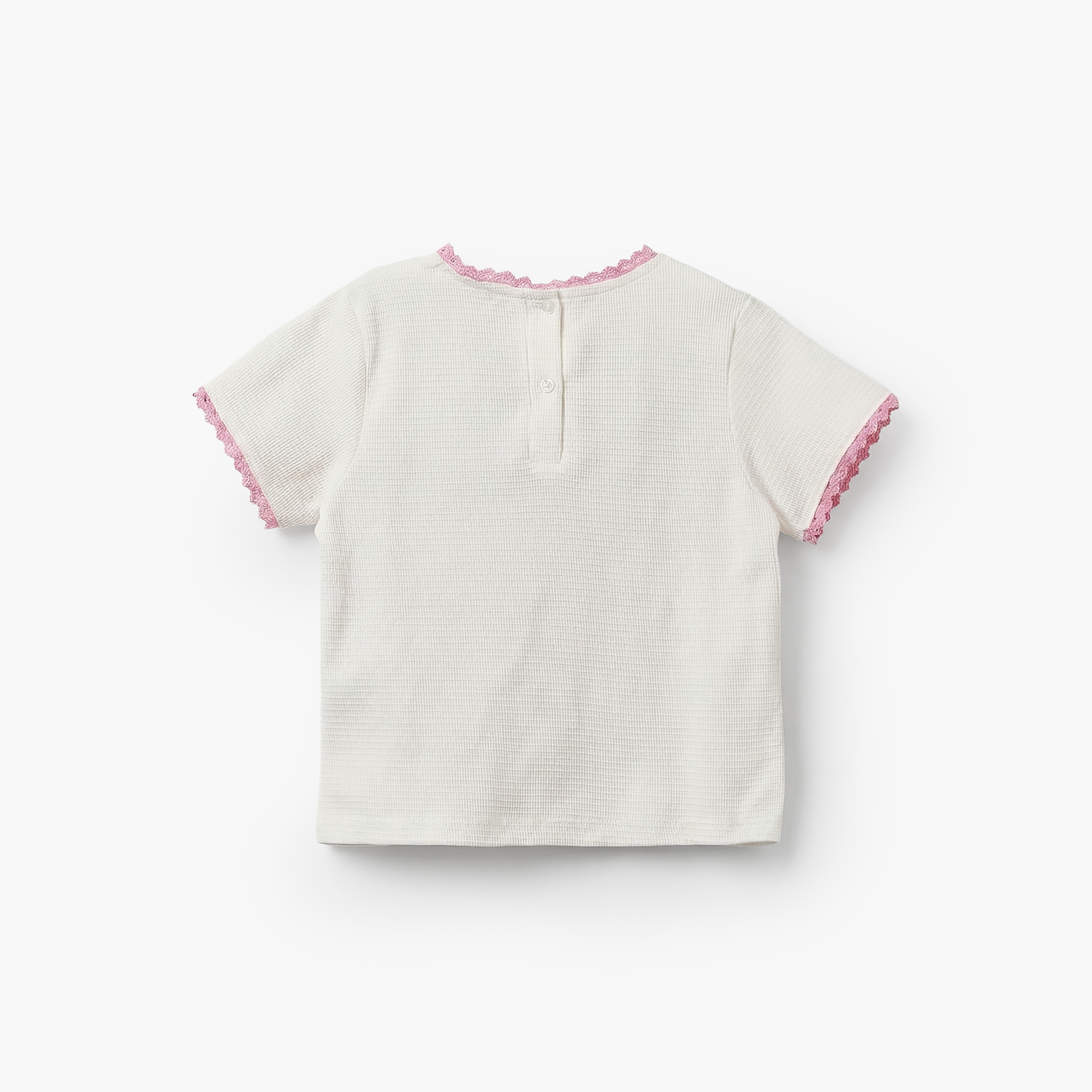 Lee Cooper Crew Neck Short Sleeves T-shirt with Sequinned Crossbody Bag-girls-clothing-tshirts-image-2
