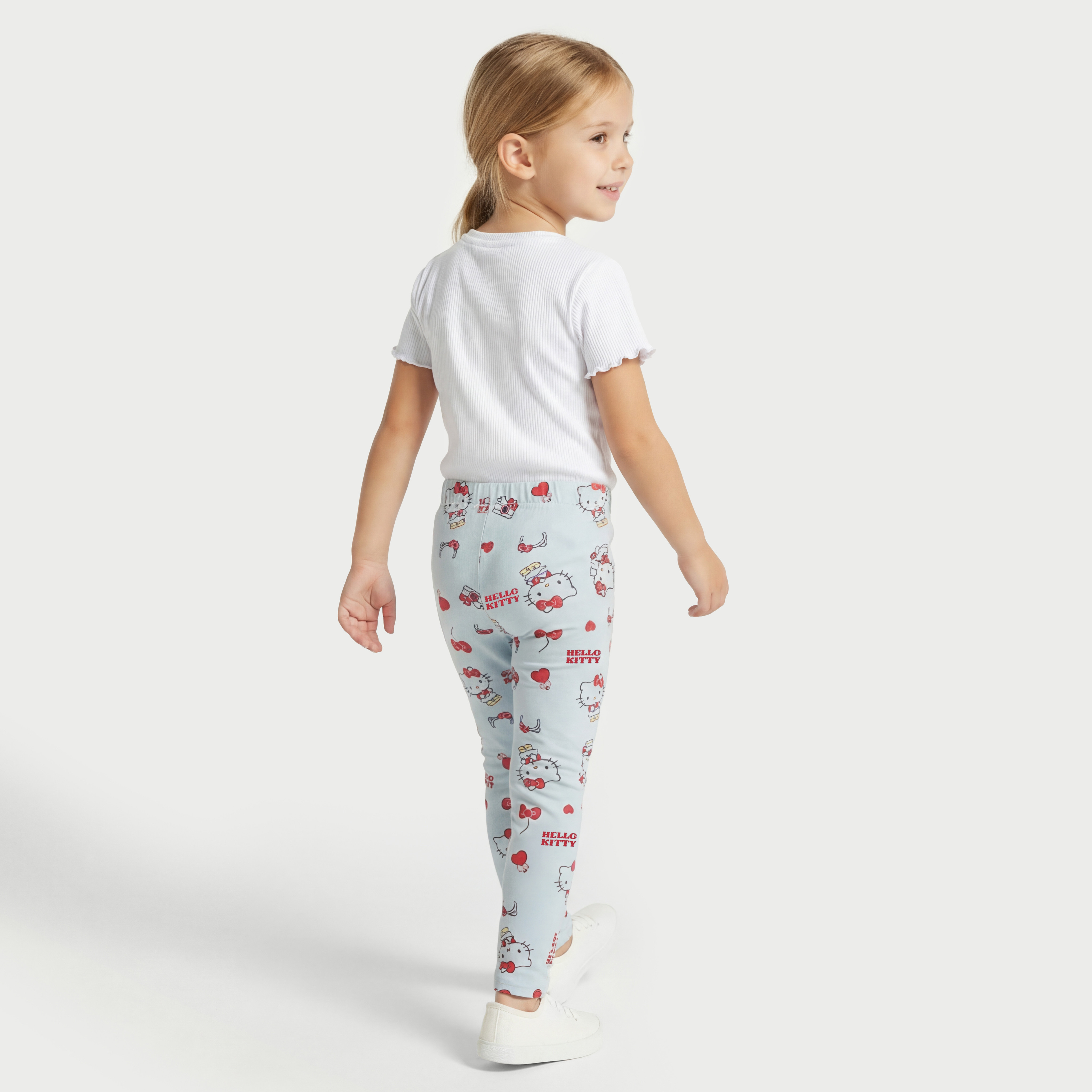 Sanrio Leggings with Hello Kitty Print-baby-girls-clothing-bottoms-leggings-image-3