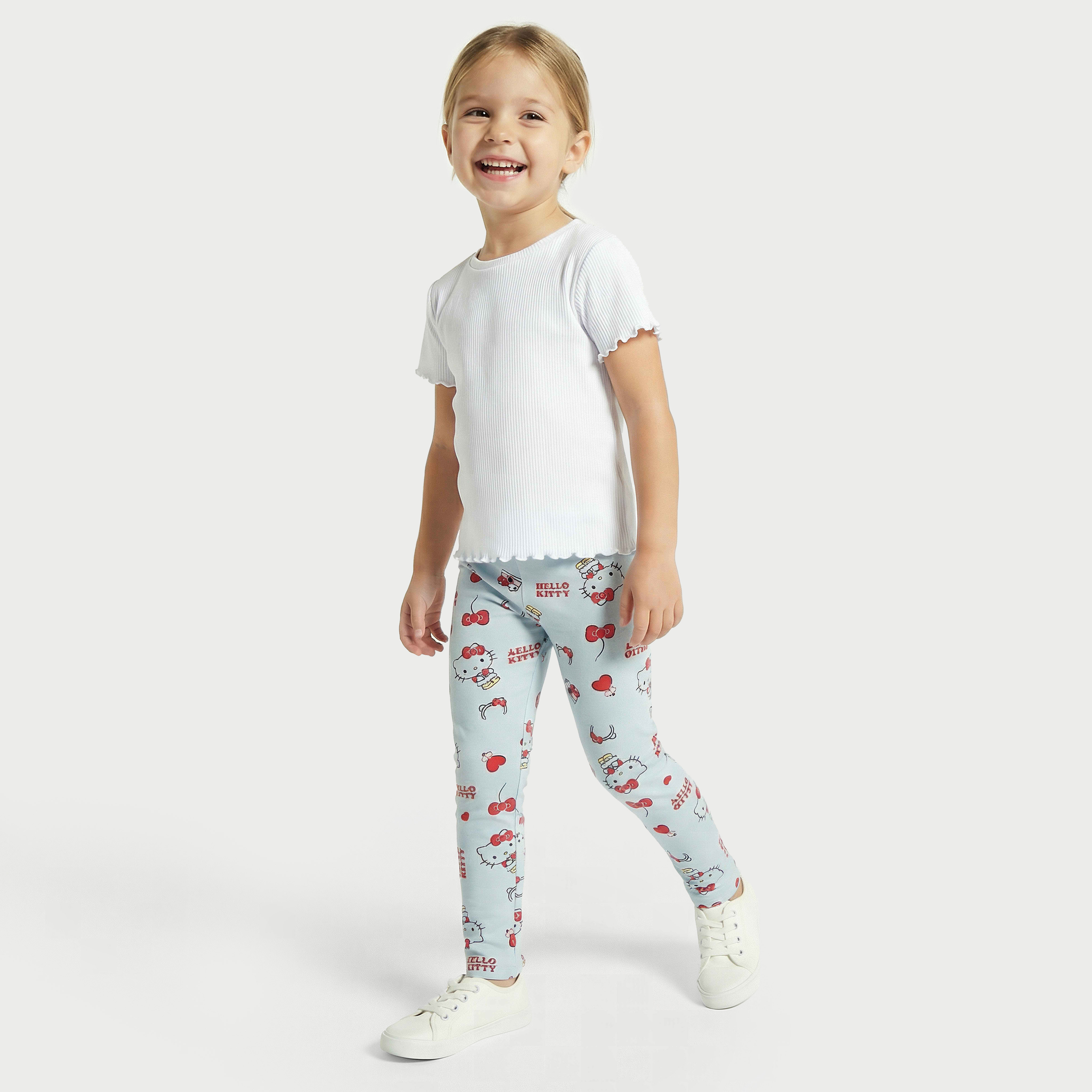 Sanrio Leggings with Hello Kitty Print-baby-girls-clothing-bottoms-leggings-image-5