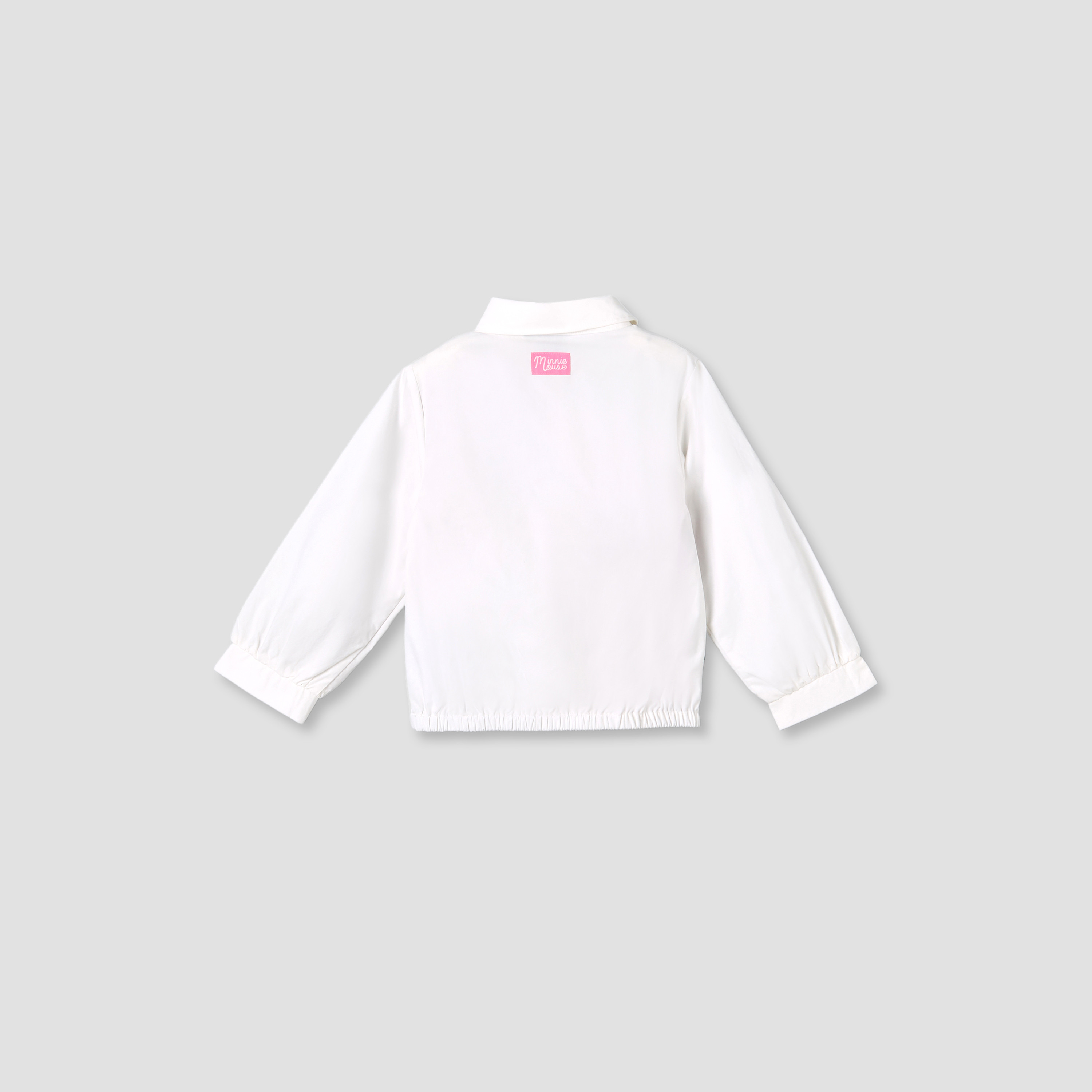 Disney Collared Long Sleeves Shirt with Minnie Mouse Print-baby-girls-clothing-blousesandshirts-image-2
