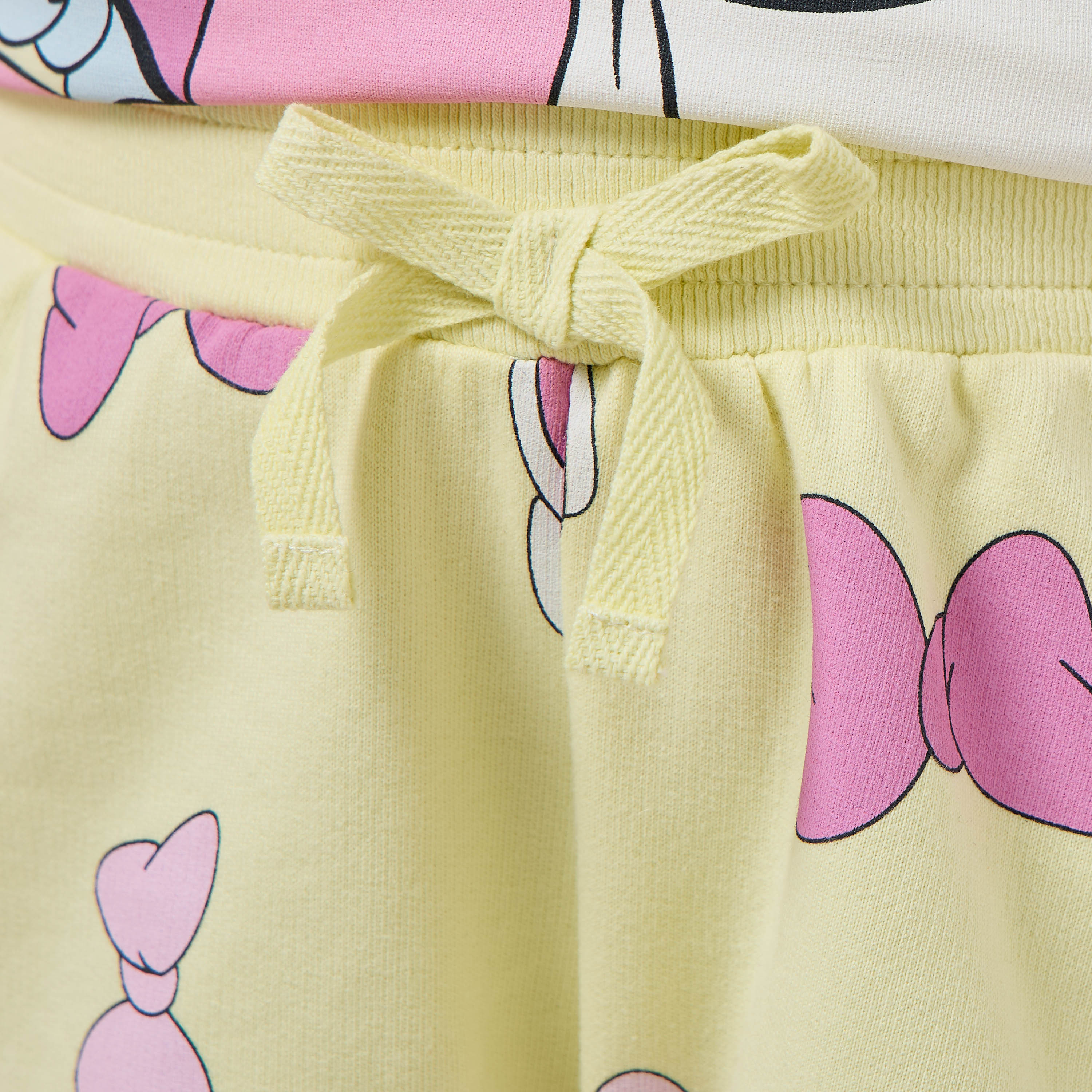 Disney Elasticated Waist Shorts with Marie Print-baby-girls-clothing-bottoms-shorts-image-5