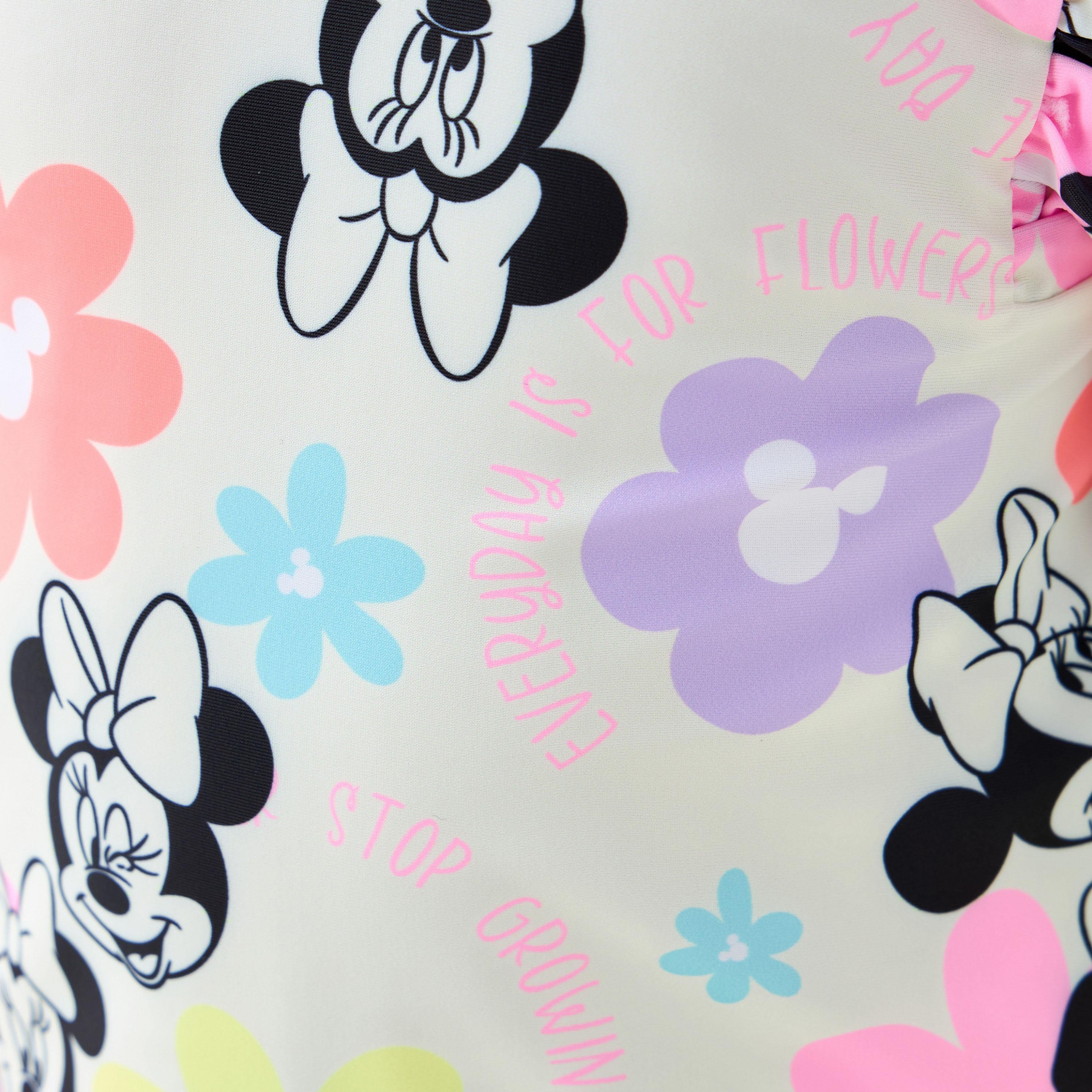 Disney Girls Minnie Mouse Print Rashguard Set-girls-clothing-sportswear-swimwear-image-5