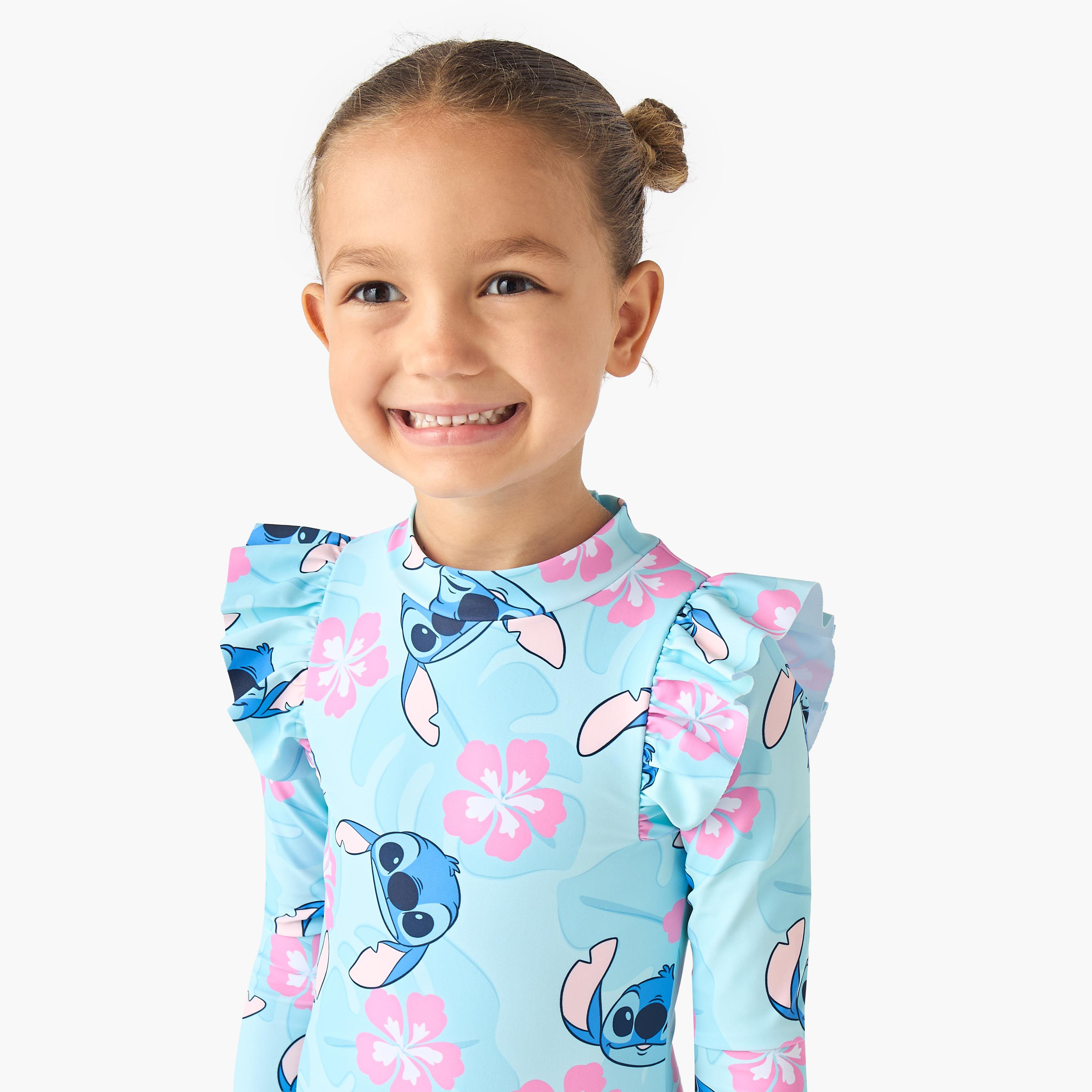 مايوه بطبعات ستيتش للبنات من ديزني-girls-clothing-sportswear-swimwear-image-4