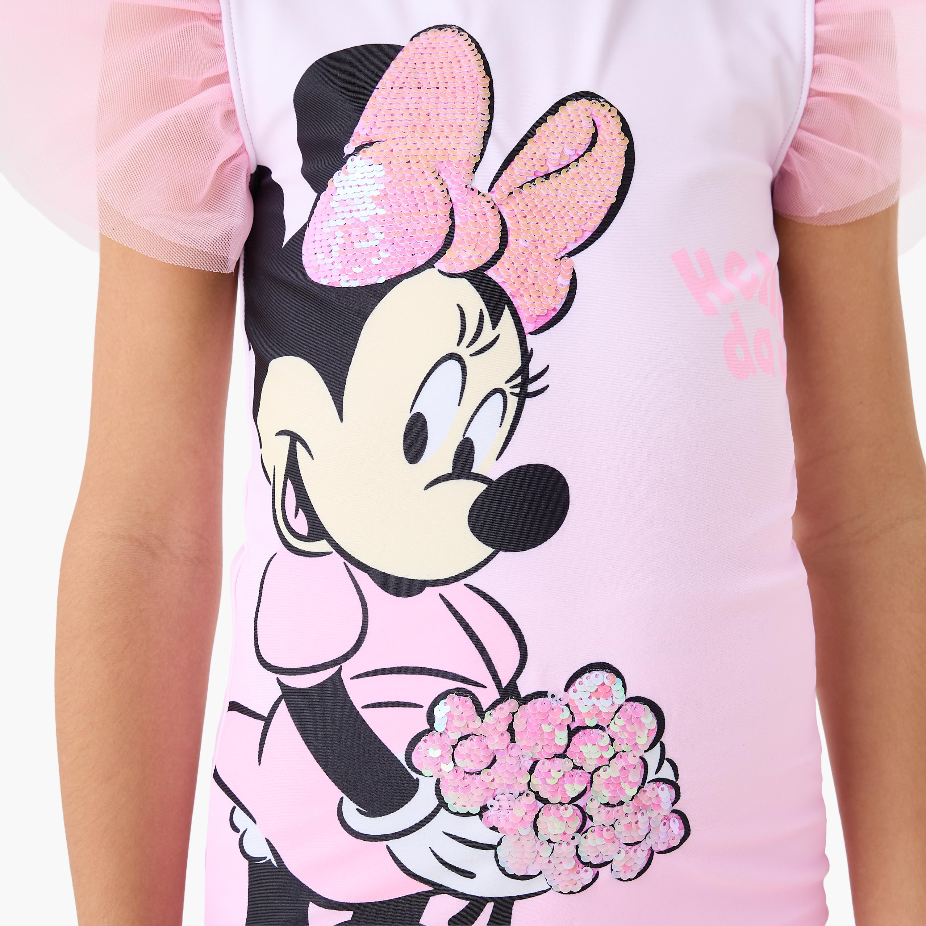 بدلة سباحة بترتر ميني ماوس للبنات من ديزني-girls-clothing-sportswear-swimwear-image-5