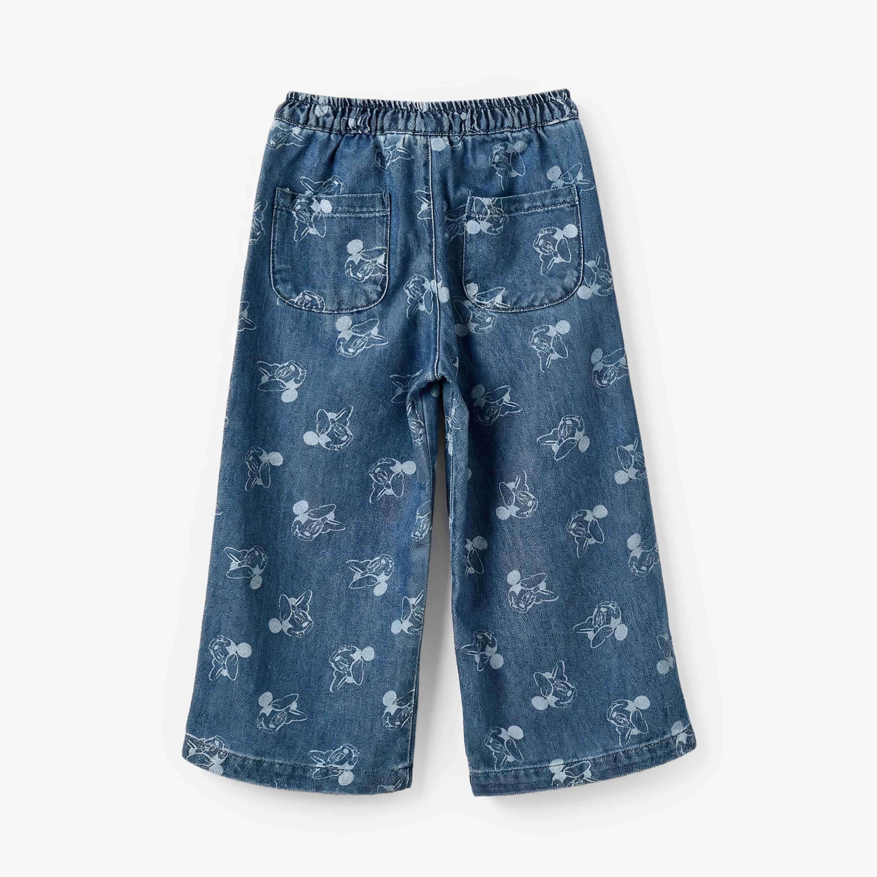 Disney Jeans with Minnie Mouse Print-girls-clothing-bottoms-jeansandjeggings-image-2