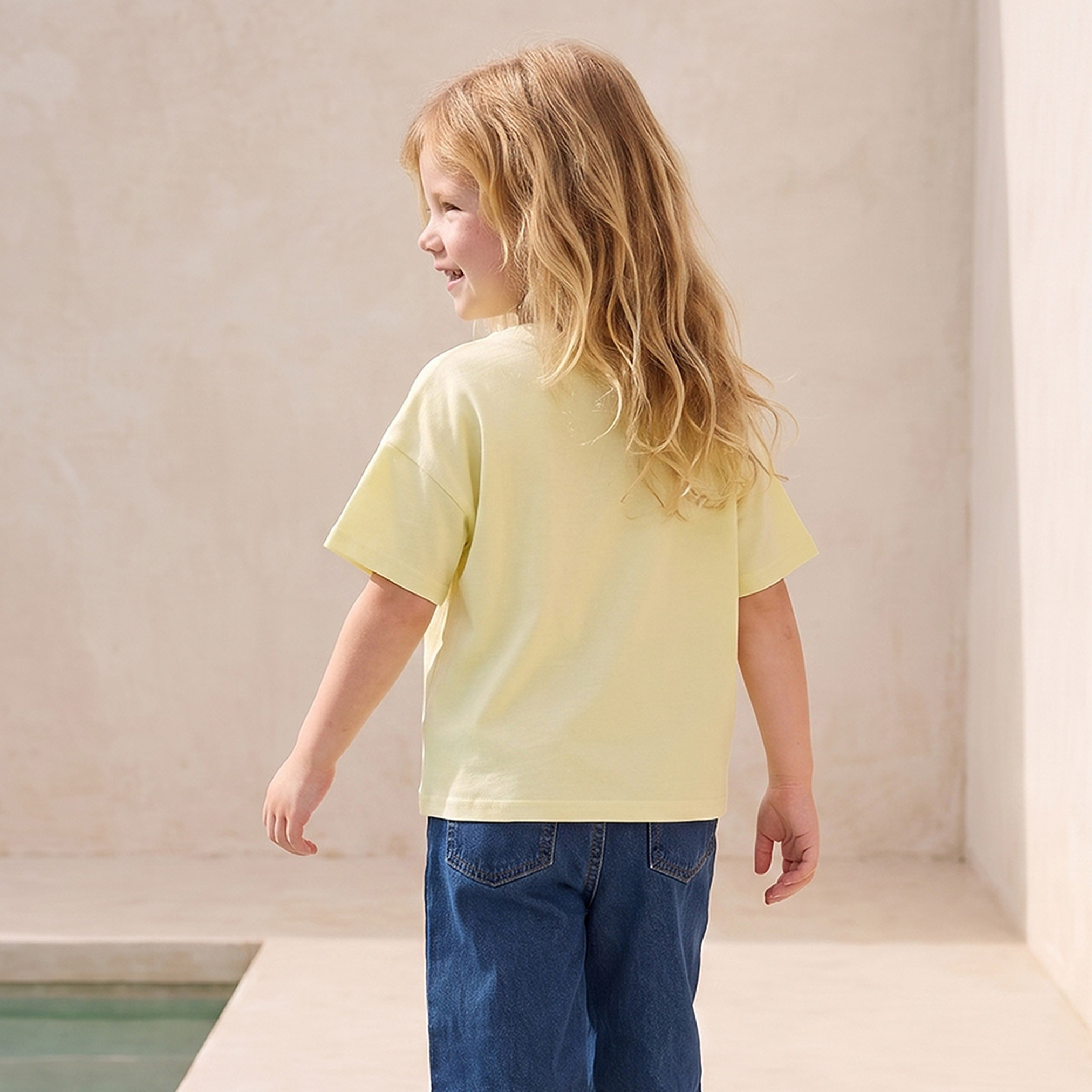 Pack of 2 Bluey Crew Neck Short Sleeves T-shirt-girls-clothing-schoolwear-tshirts-image-5
