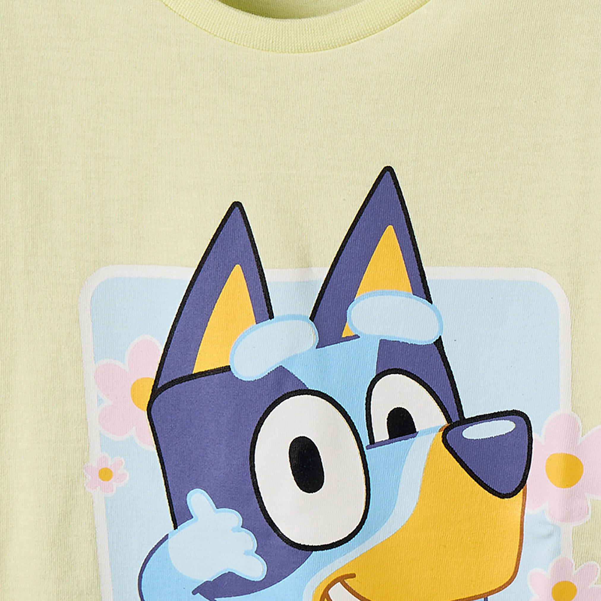 Pack of 2 Bluey Crew Neck Short Sleeves T-shirt-girls-clothing-schoolwear-tshirts-image-7
