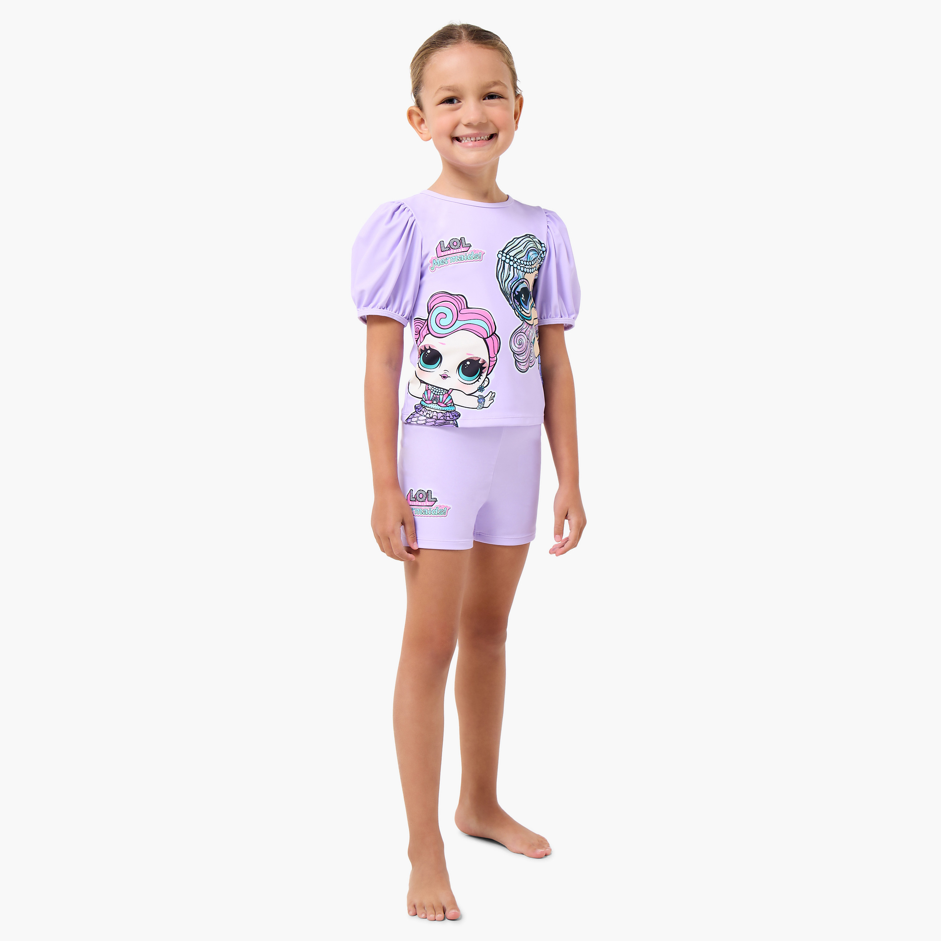 Girls L.O.L. Surprise! Print Swim Set-baby-girls-clothing-swimwear-image-1