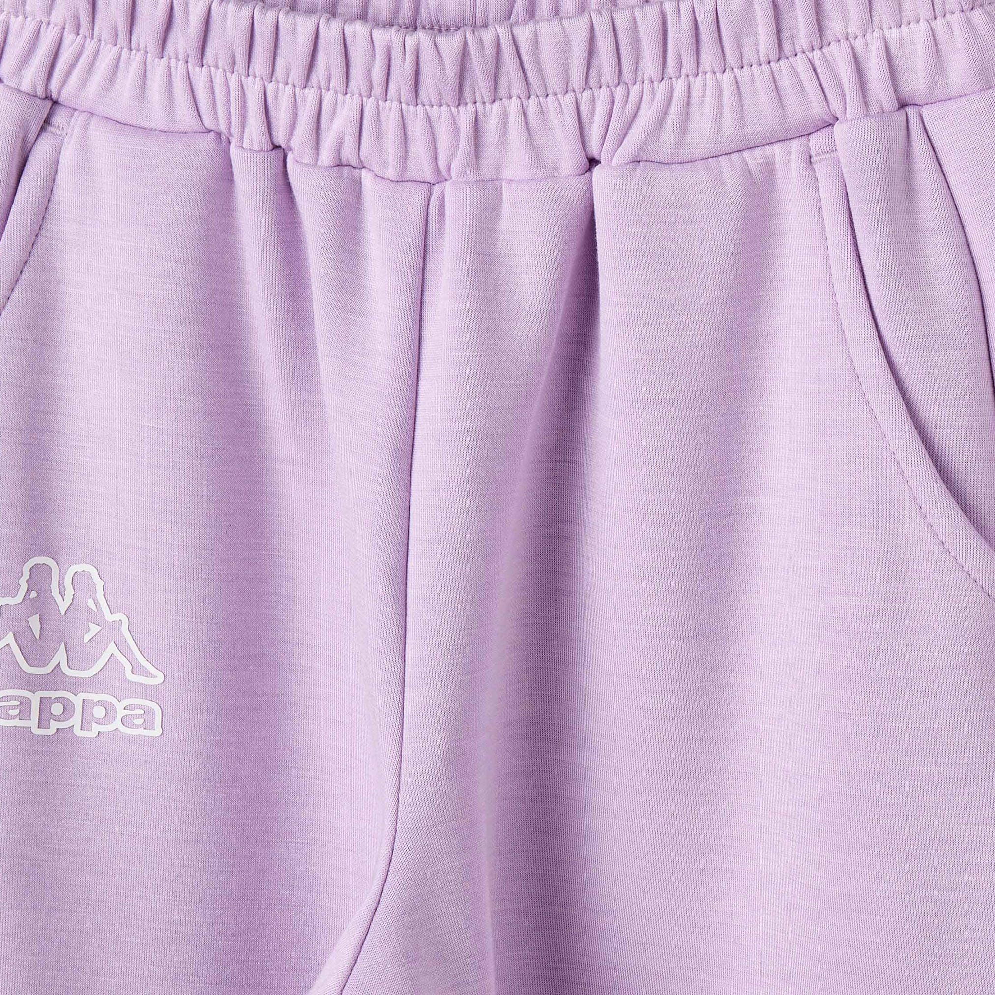 Kappa Elasticated Waist Joggers with Logo Print-baby-girls-clothing-sportswear-bottoms-image-4