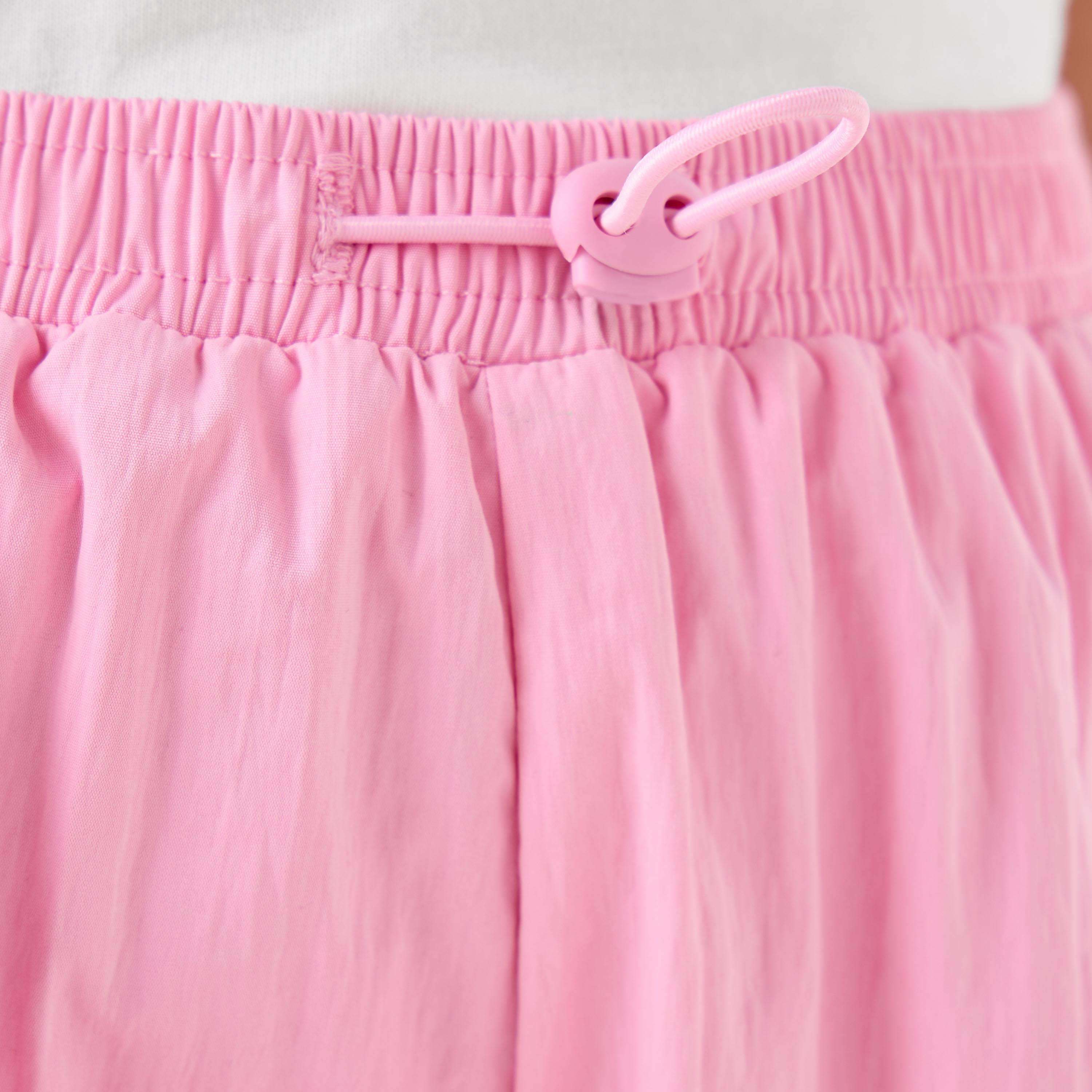 Kappa Elasticated Drawstring Waist Joggers with Logo Print-baby-girls-clothing-sportswear-bottoms-image-5