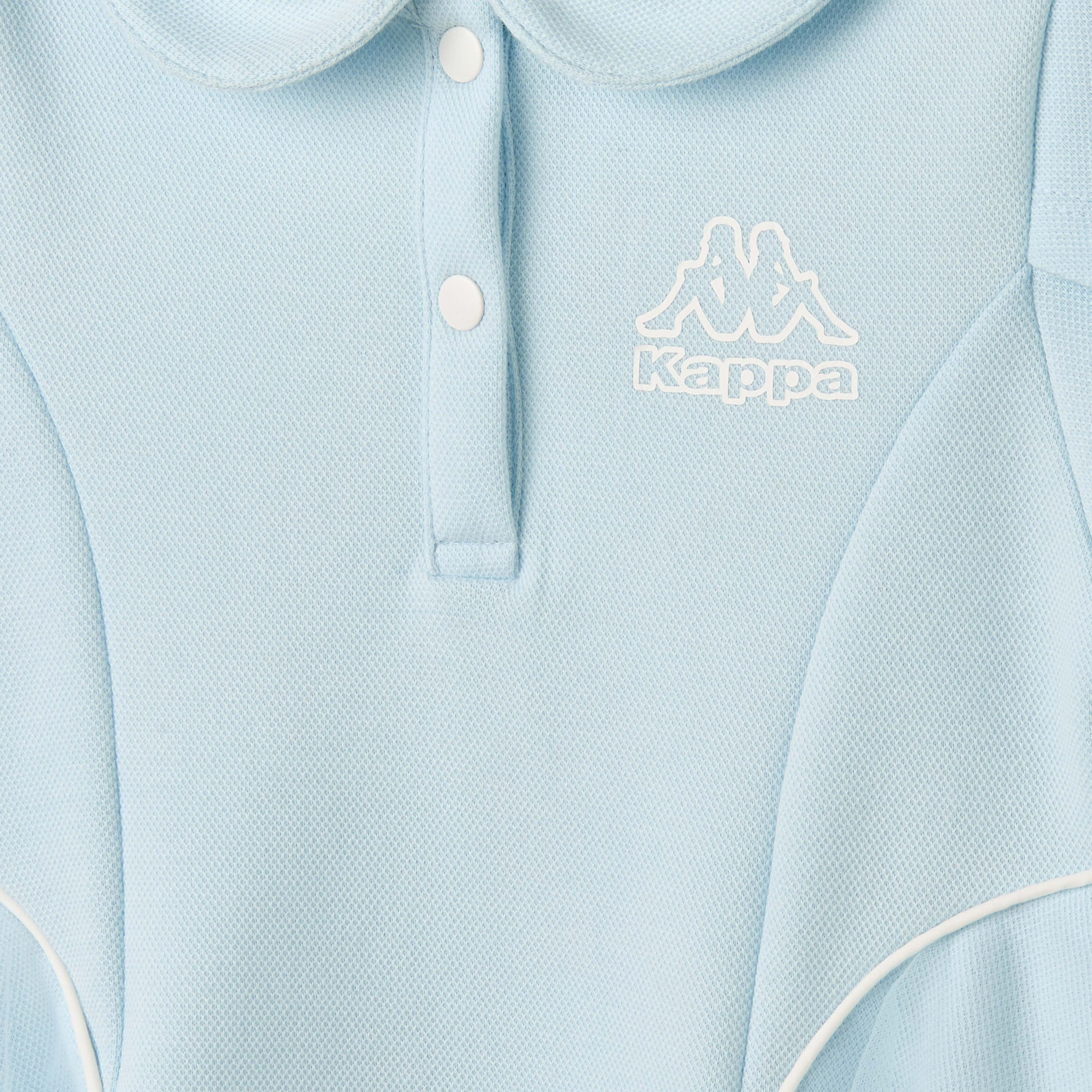 Kappa Collared Short Sleeve Polo Dress with Tulle Overlay-girls-clothing-dressesandjumpsuits-image-4
